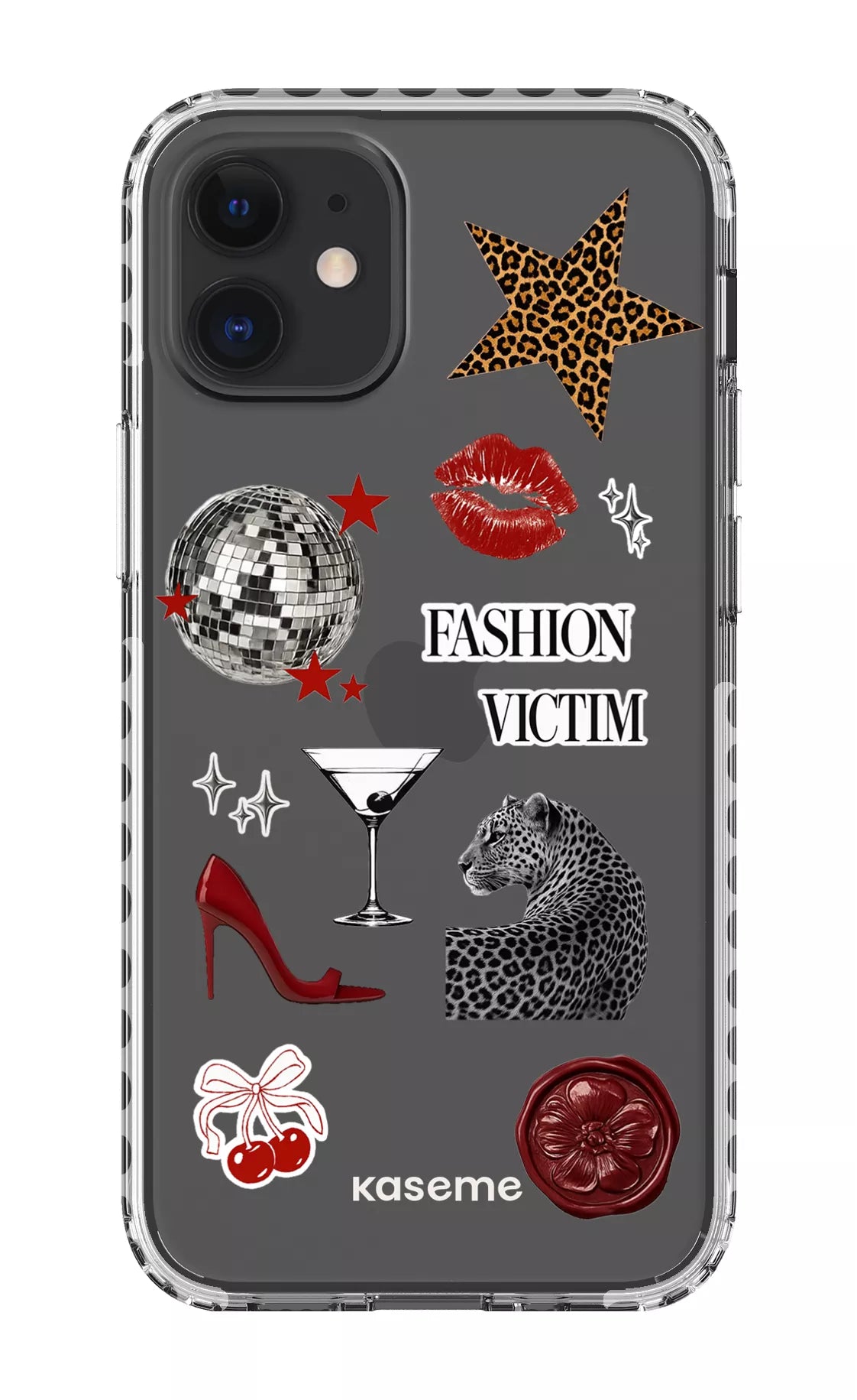 iPhone 12 Mini Clear Case - White Desire Clear Case -