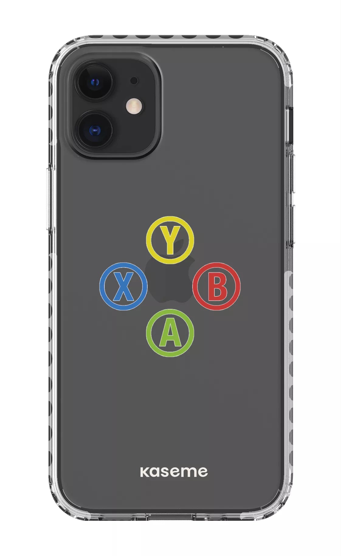 iPhone 12 Mini Clear Case - White Game Clear Case -