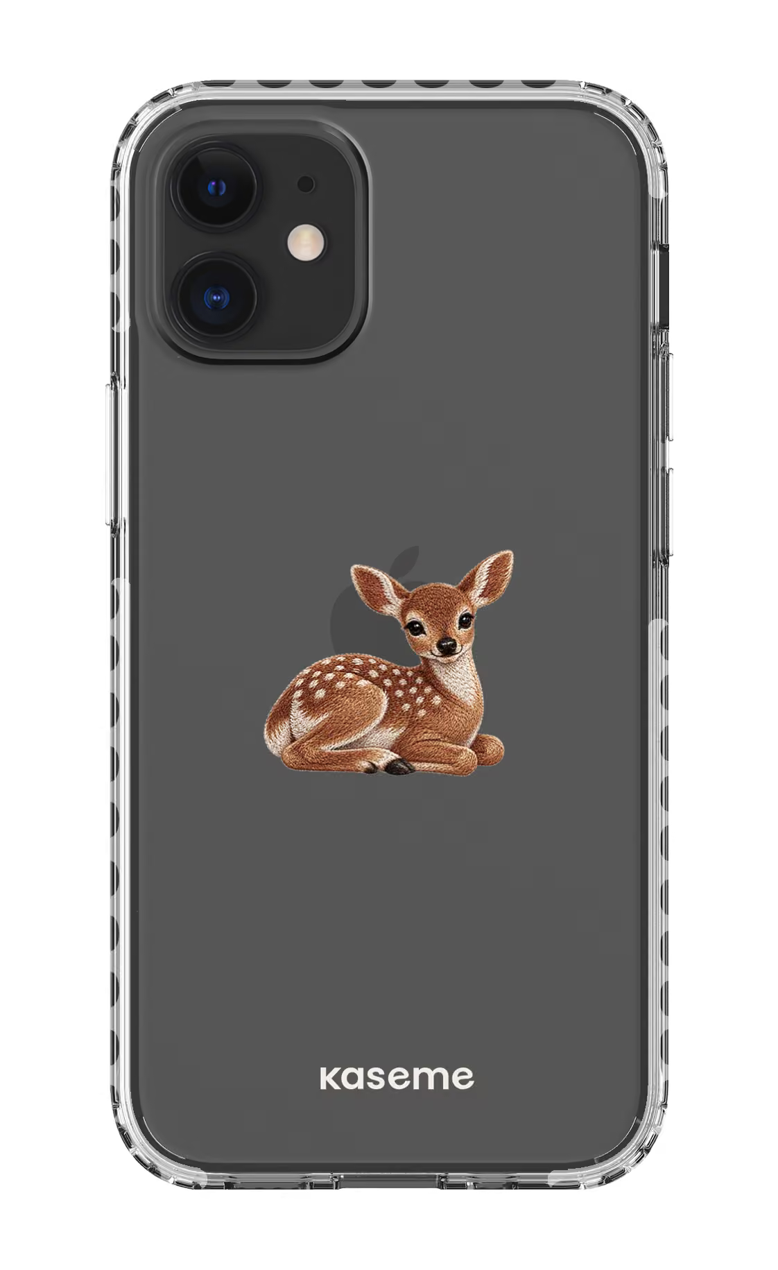 iPhone 12 Mini Clear Case - White Lady Clear Case -