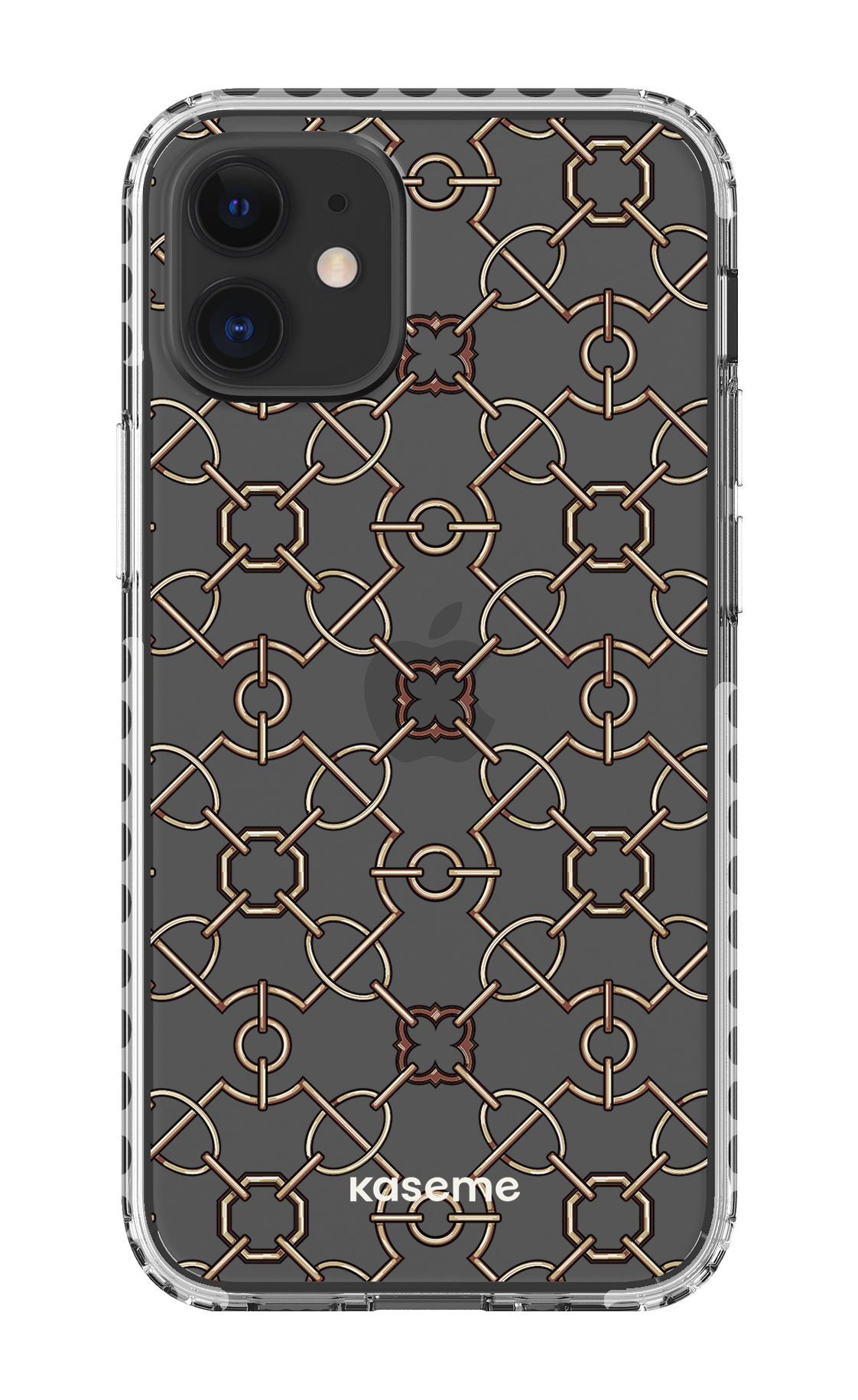 iPhone 12 Mini Clear Case - White Refined Clear Case -