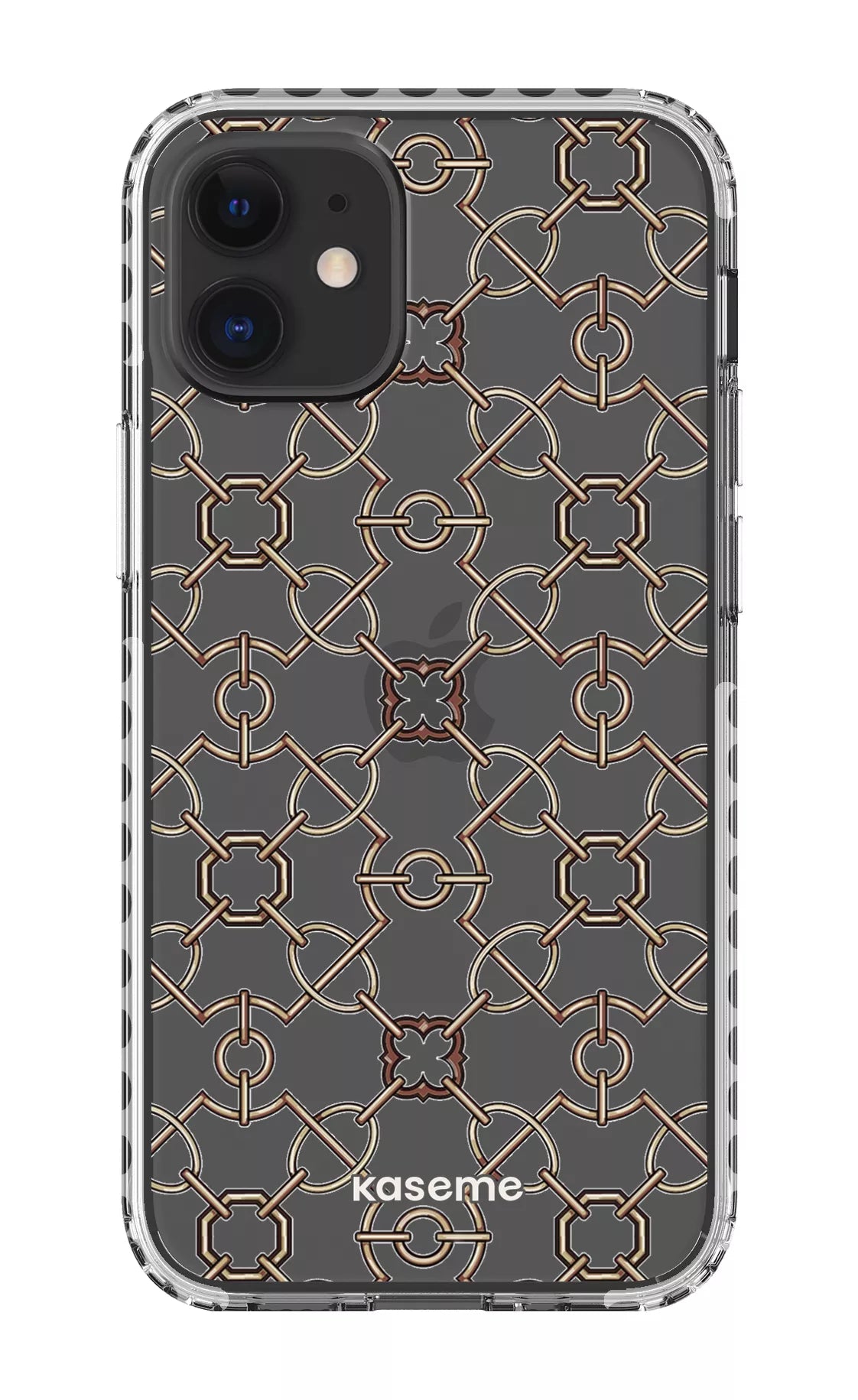 iPhone 12 Mini Clear Case - White Refined Clear Case -