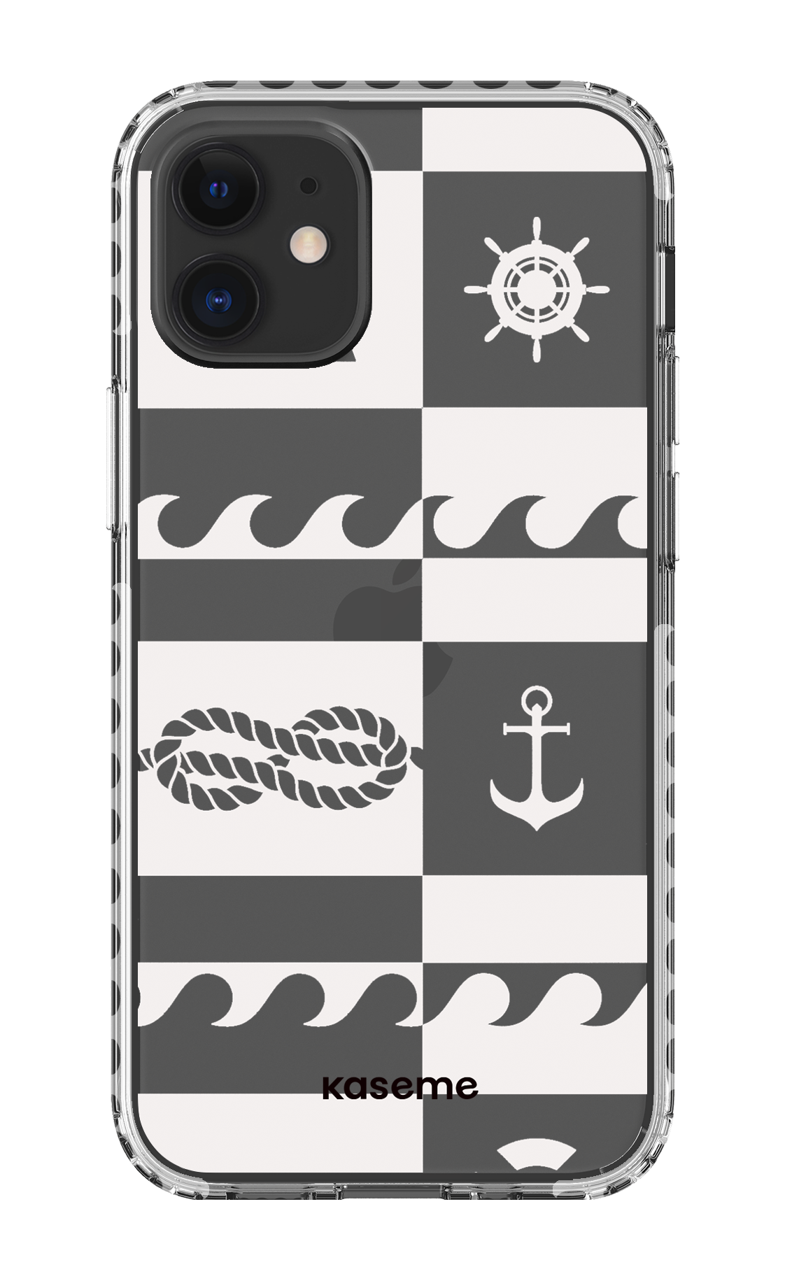 iPhone 12 Mini Clear Case - White Sail Clear Case -