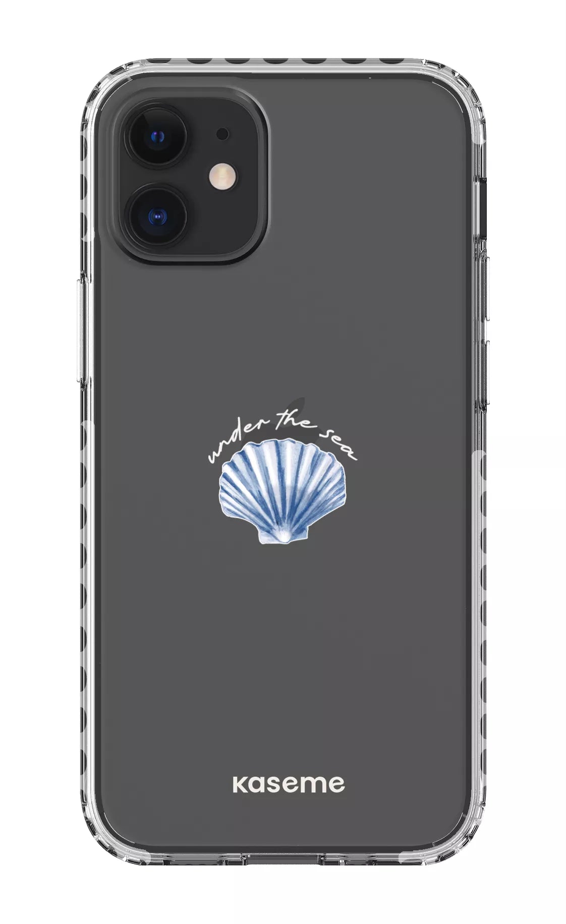 iPhone 12 Mini Clear Case - White Sealia Clear Case -