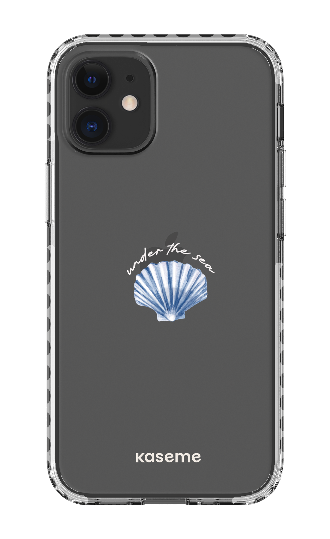 iPhone 12 Mini Clear Case - White Sealia Clear Case -
