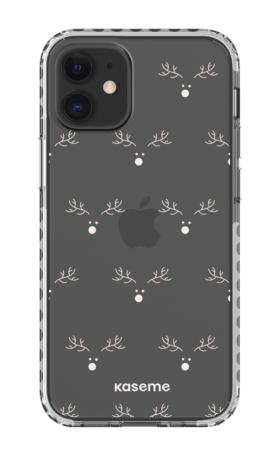 iPhone 12 Mini Clear Case - White Vixen Clear Case -