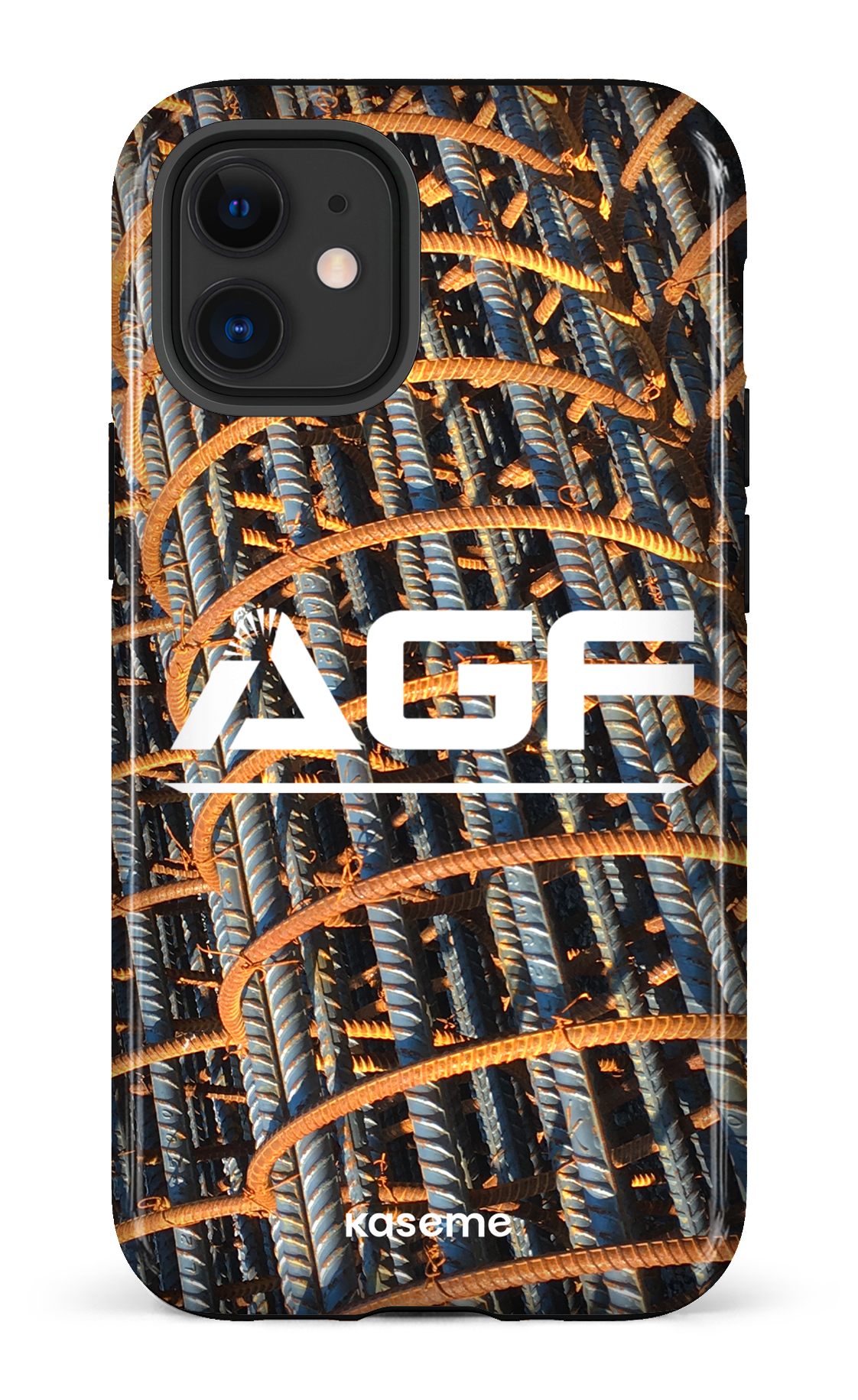 iPhone 12 Mini Tough AGF Acier -