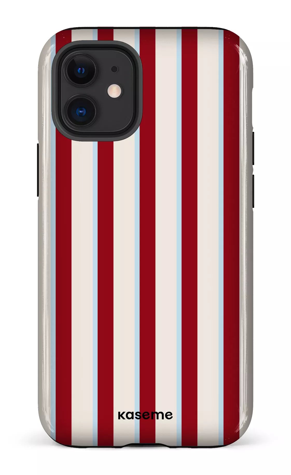 iPhone 12 Mini Tough Berry Lane Red & Blue -