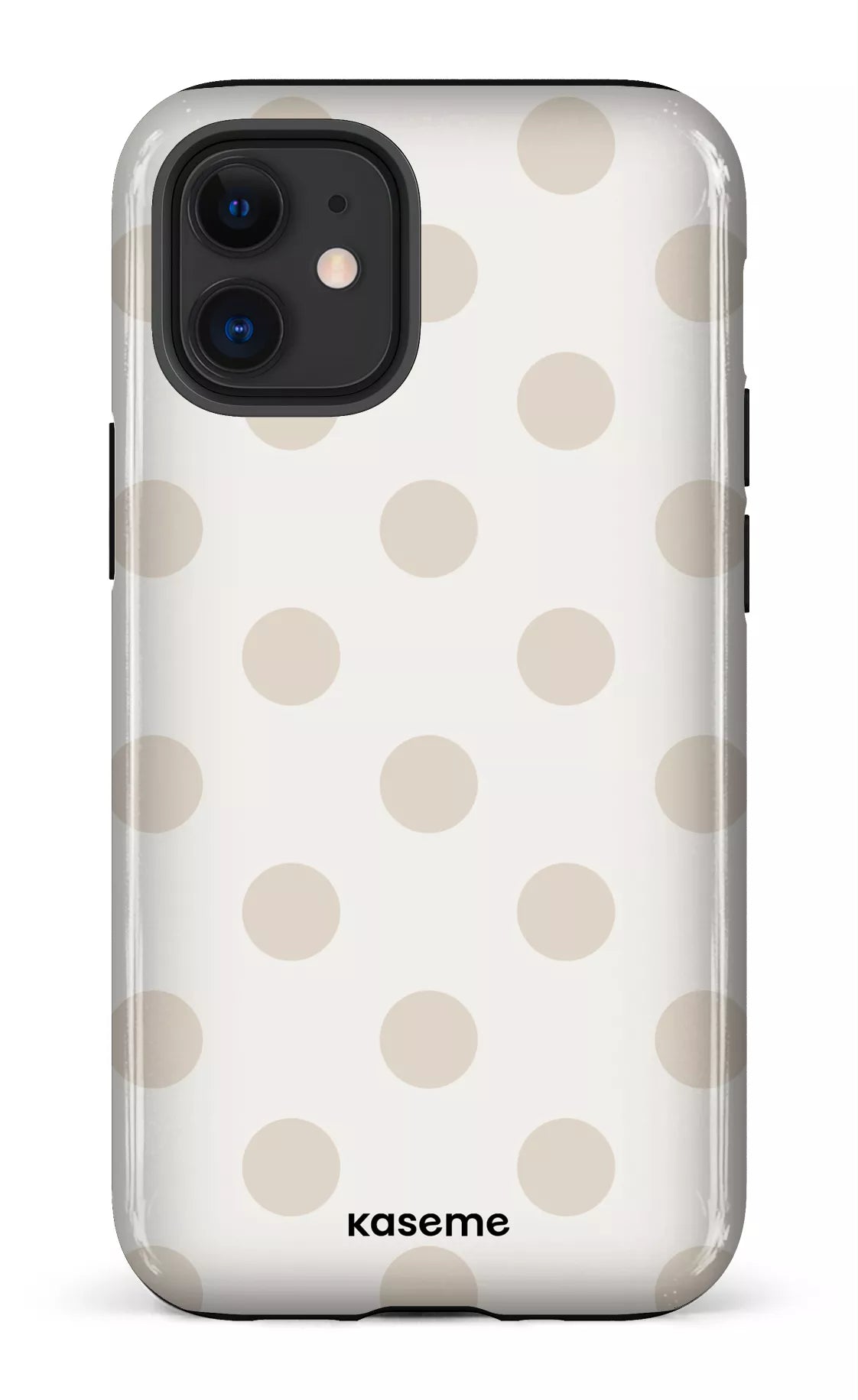 iPhone 12 Mini Tough Couture Beige & White -