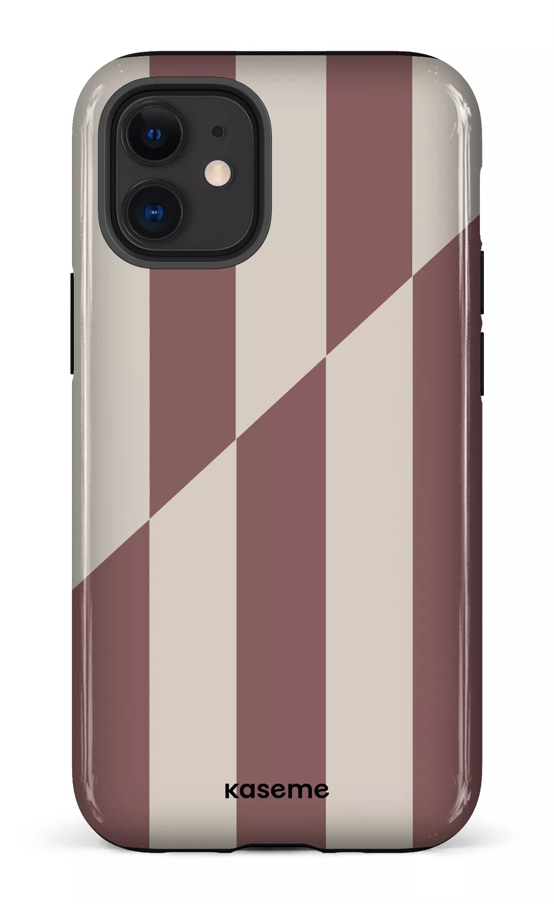 iPhone 12 Mini Tough Divided Brown -