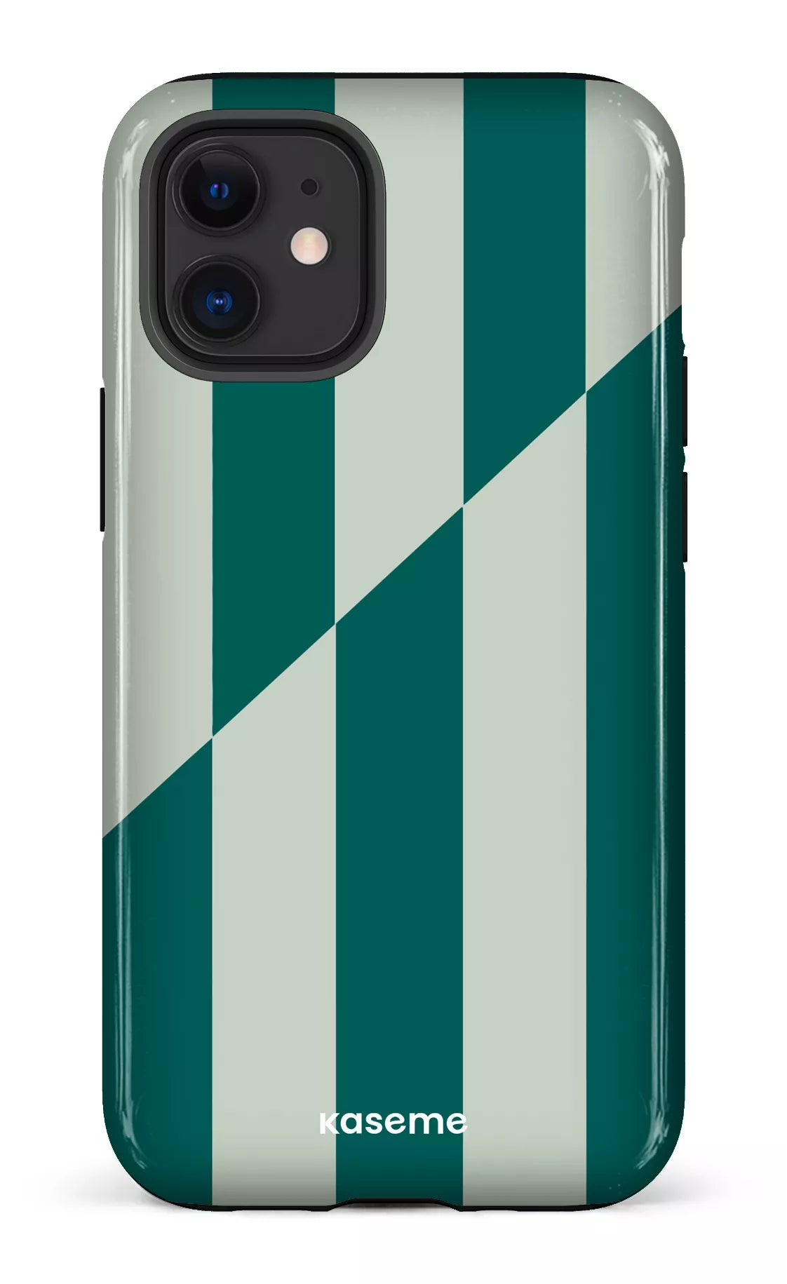 iPhone 12 Mini Tough Divided Green -