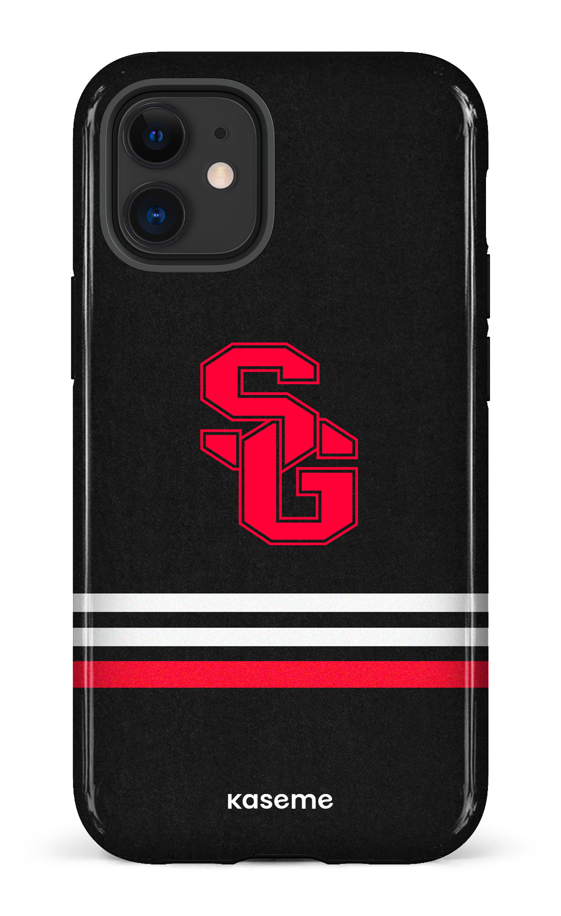 iPhone 12 Mini Tough Dragons PSG Noir -