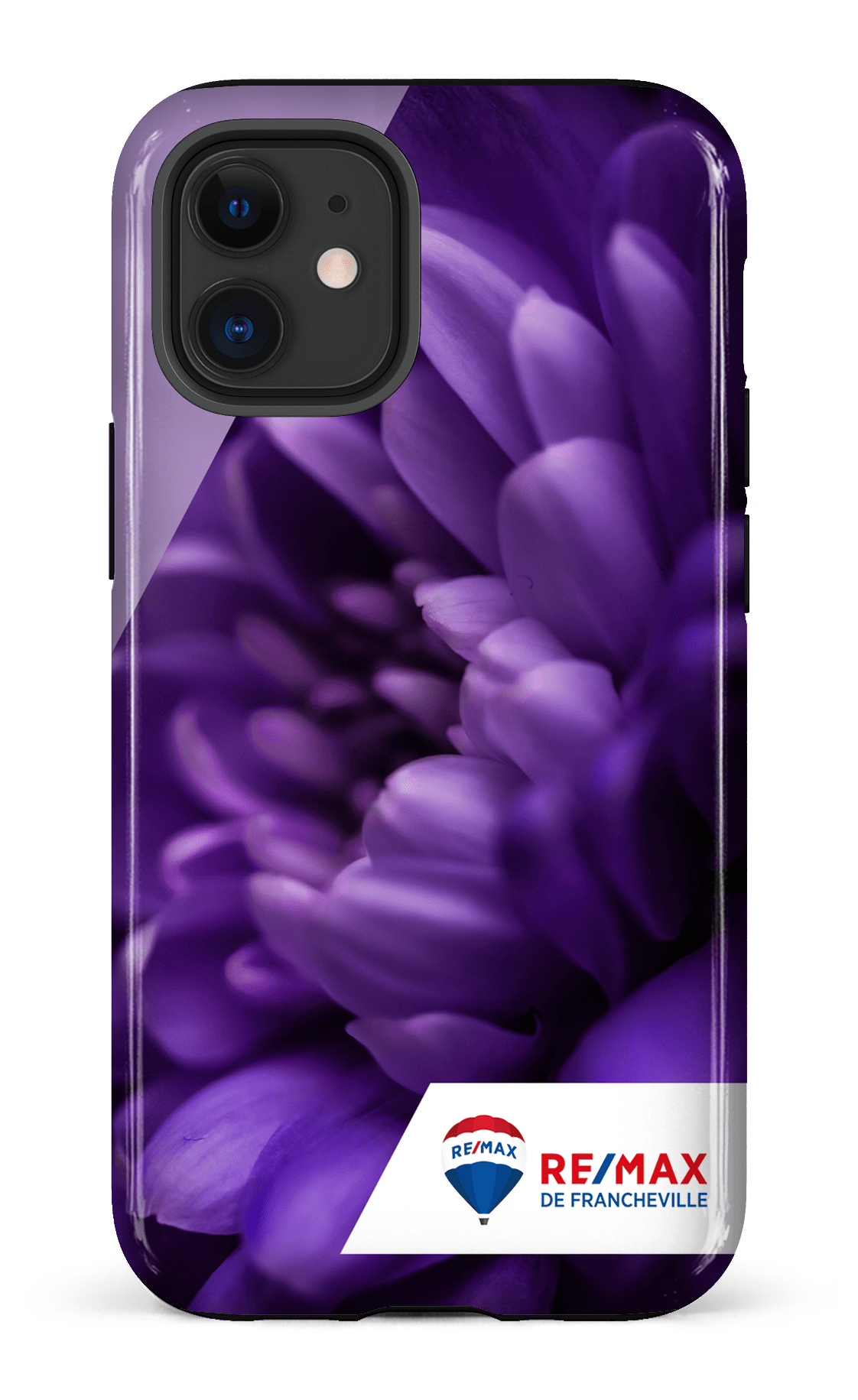 iPhone 12 Mini Tough Fleur gros plan de Francheville -