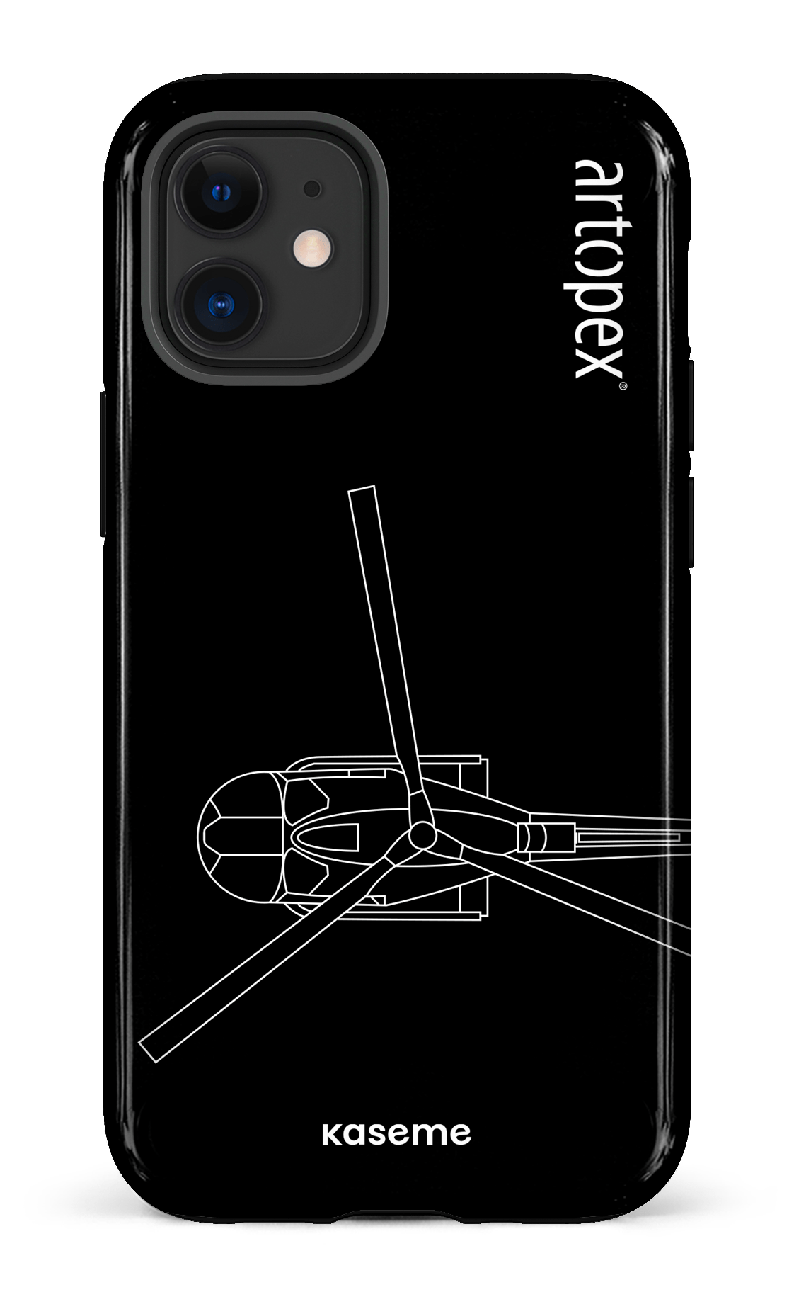 iPhone 12 Mini Tough L'hélico par Artopex -
