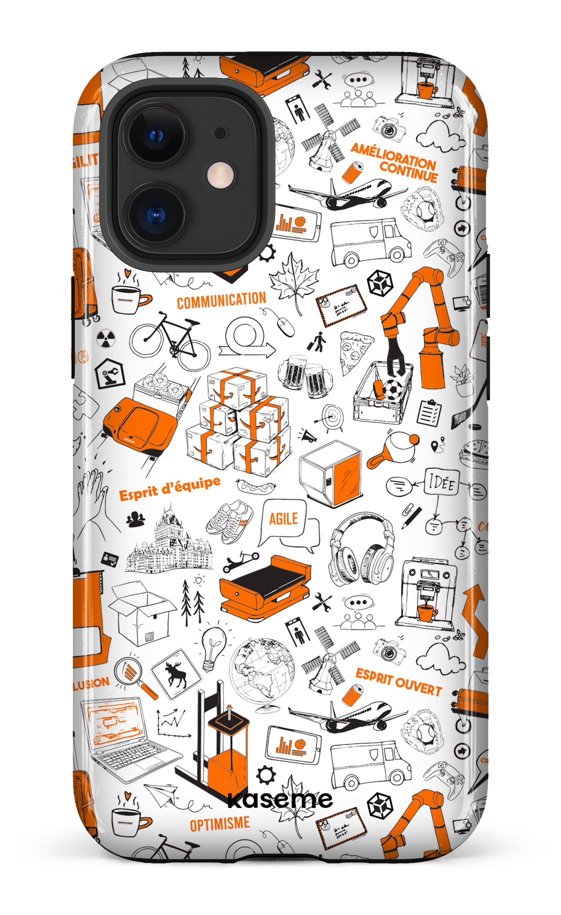 iPhone 12 Mini Tough Murale Vanderlande -