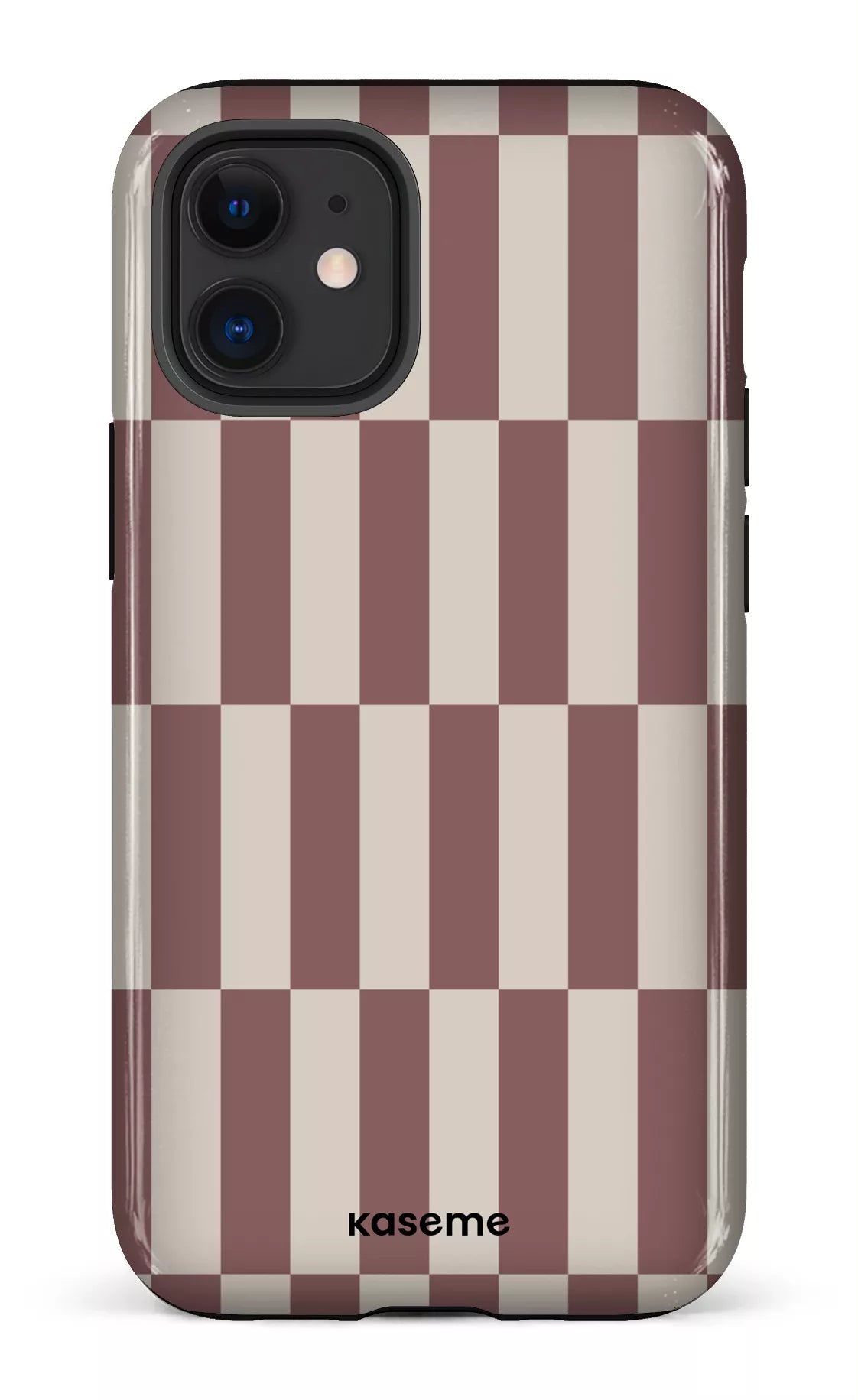 iPhone 12 Mini Tough Structured Brown -