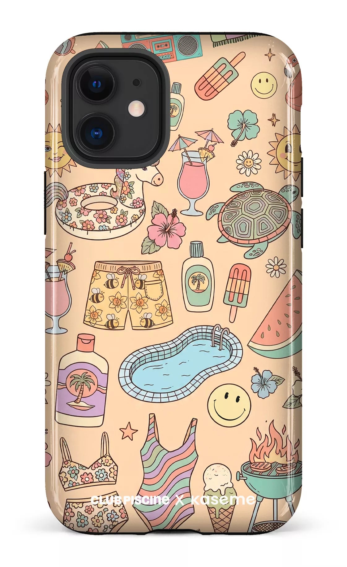 iPhone 12 Mini Tough Summer Icon by Club Piscine -