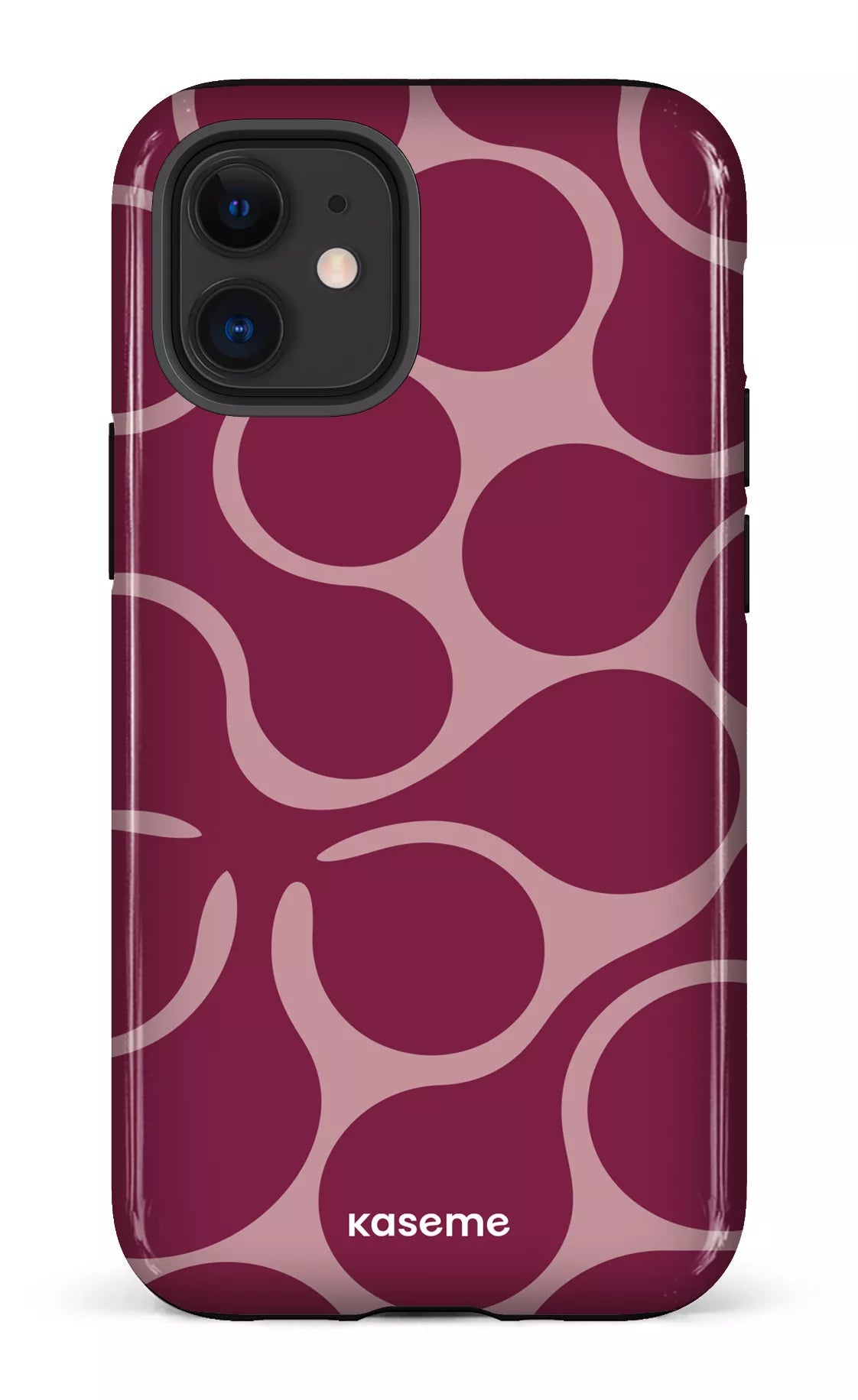 iPhone 12 Mini Tough Unscripted Burgundy -