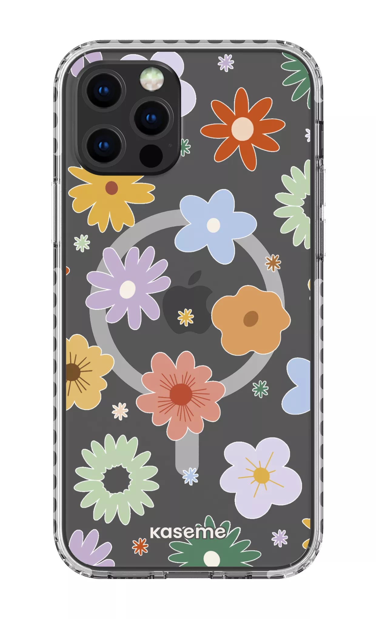 iPhone 12 Pro Clear Case Magsafe - White Adore Clear Case -