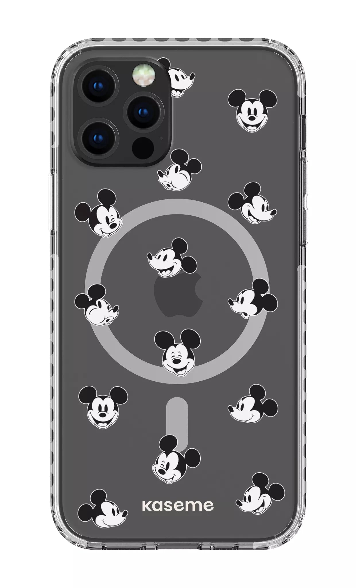 iPhone 12 Pro Clear Case Magsafe - White Joyland Clear Case -