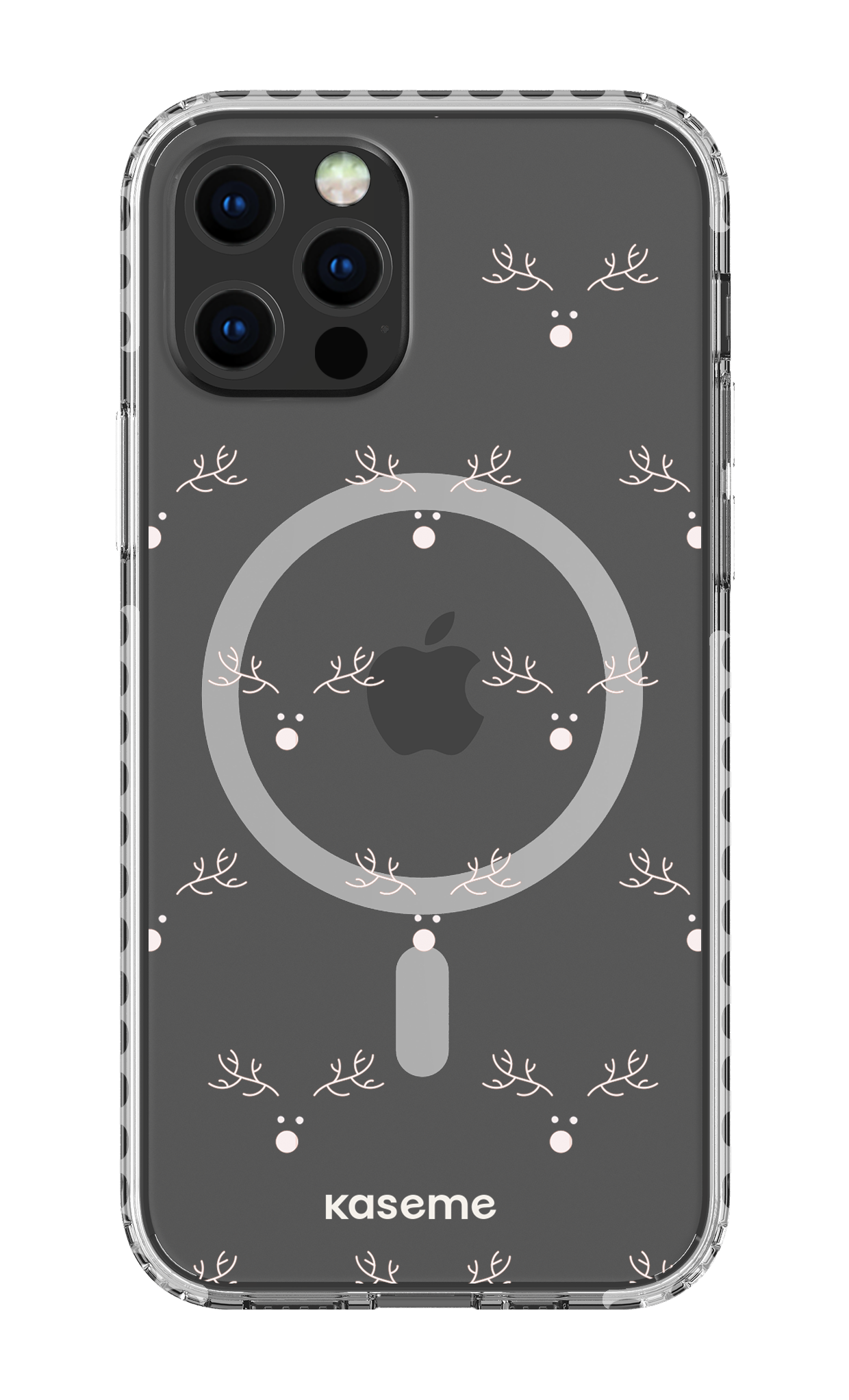 iPhone 12 Pro Clear Case Magsafe - White Vixen Clear Case -