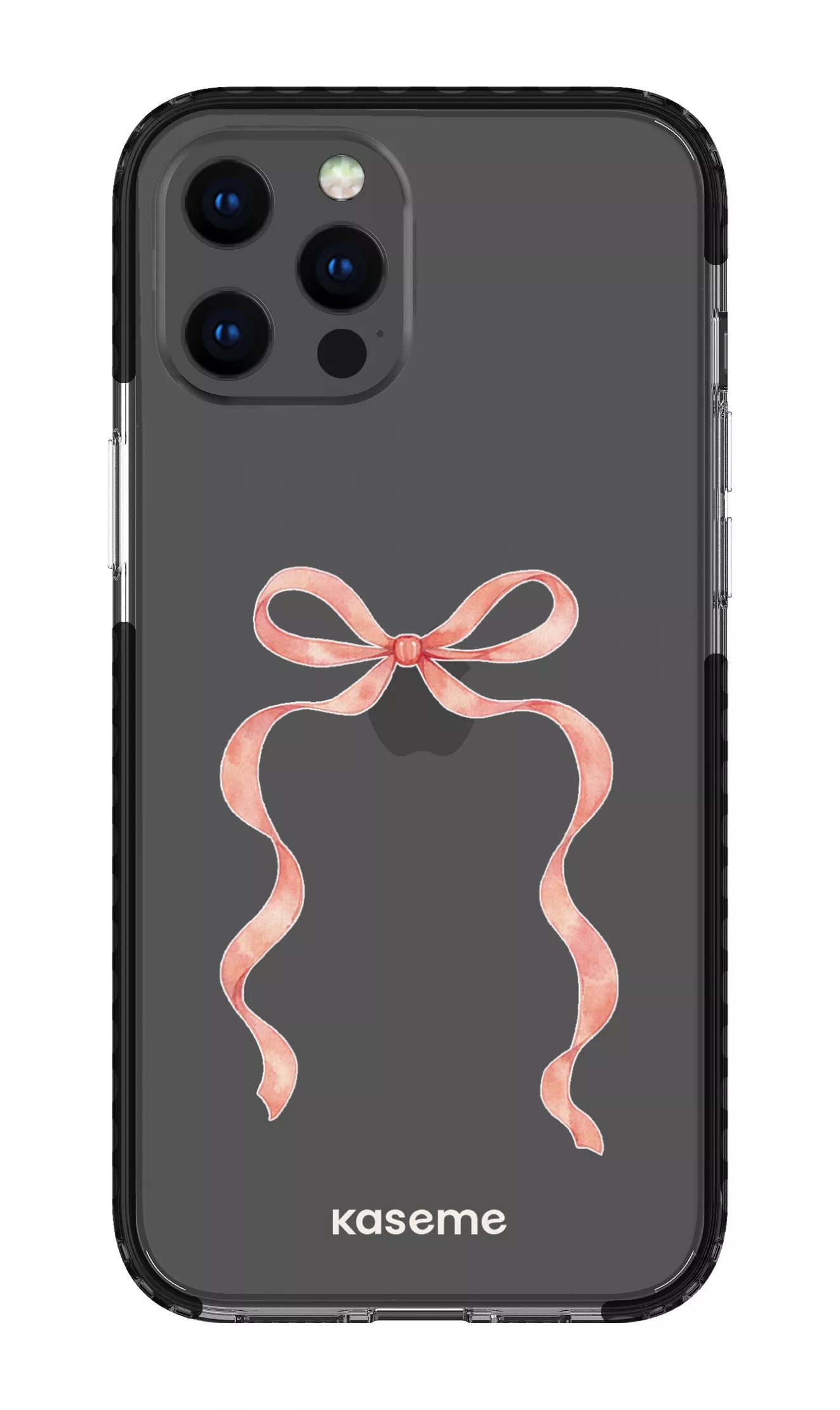 iPhone 12 Pro Max Clear Case - Black Celeste Clear Case -