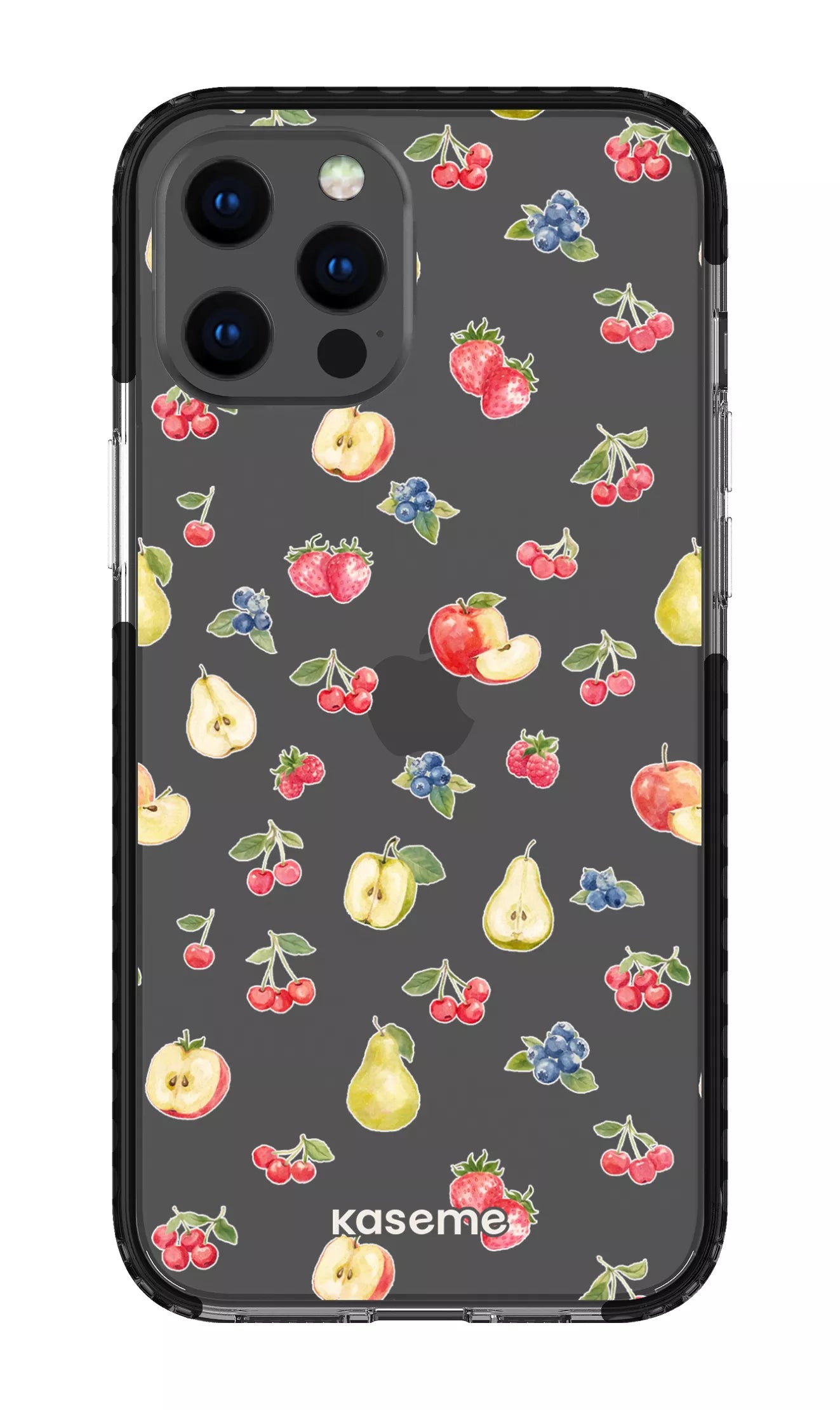 iPhone 12 Pro Max Clear Case - Black Clara Clear Case -