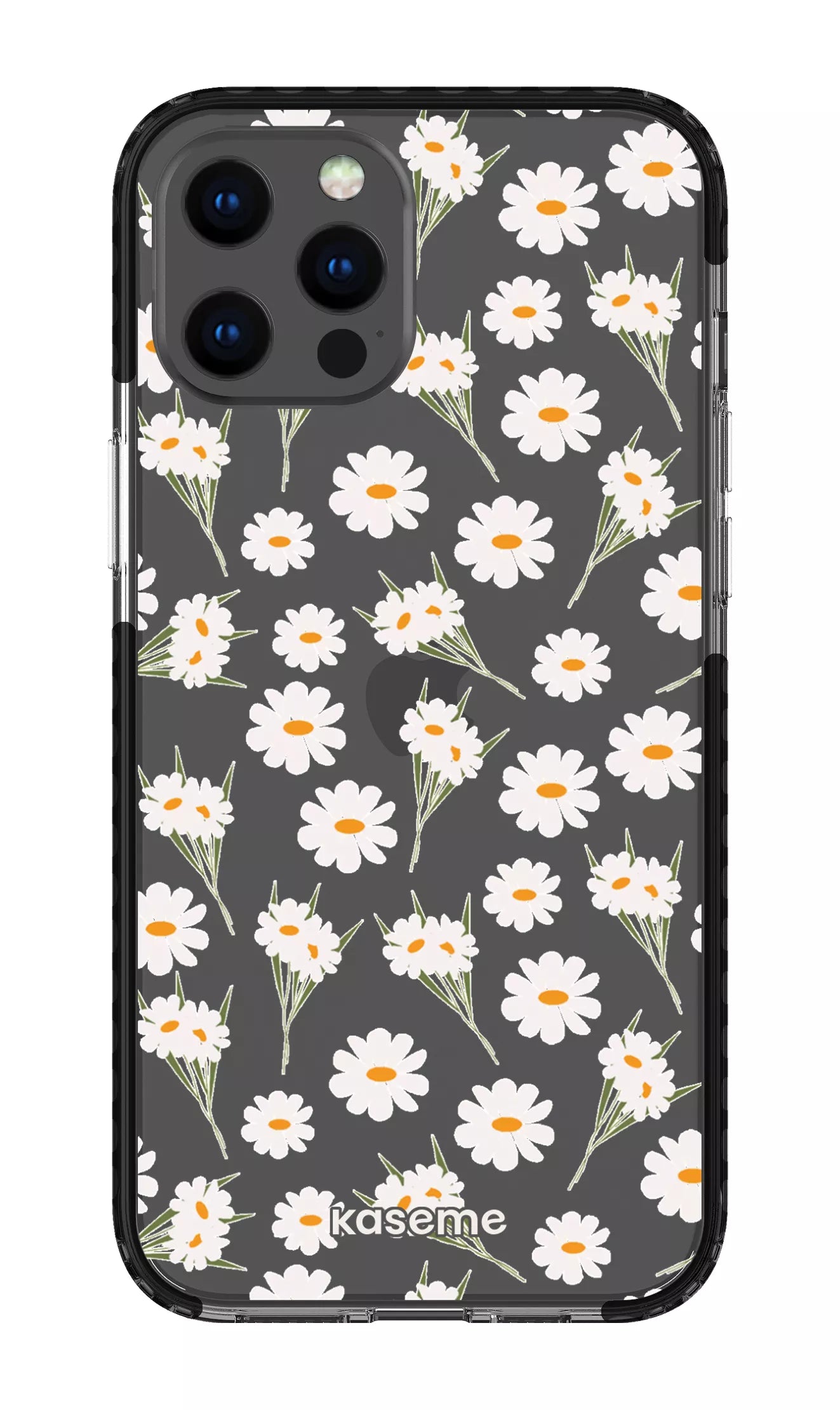 iPhone 12 Pro Max Clear Case - Black Jane Clear Case -