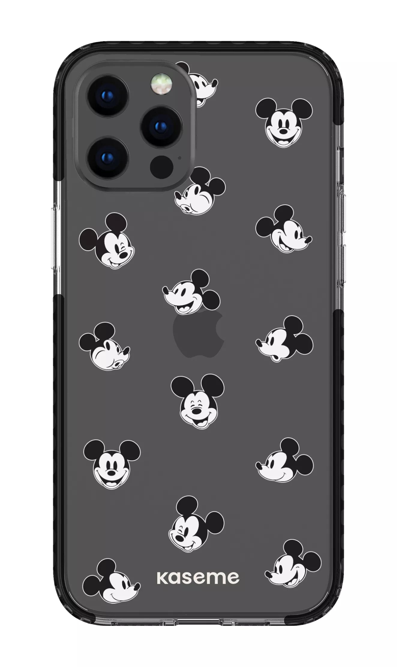 iPhone 12 Pro Max Clear Case - Black Joyland Clear Case -