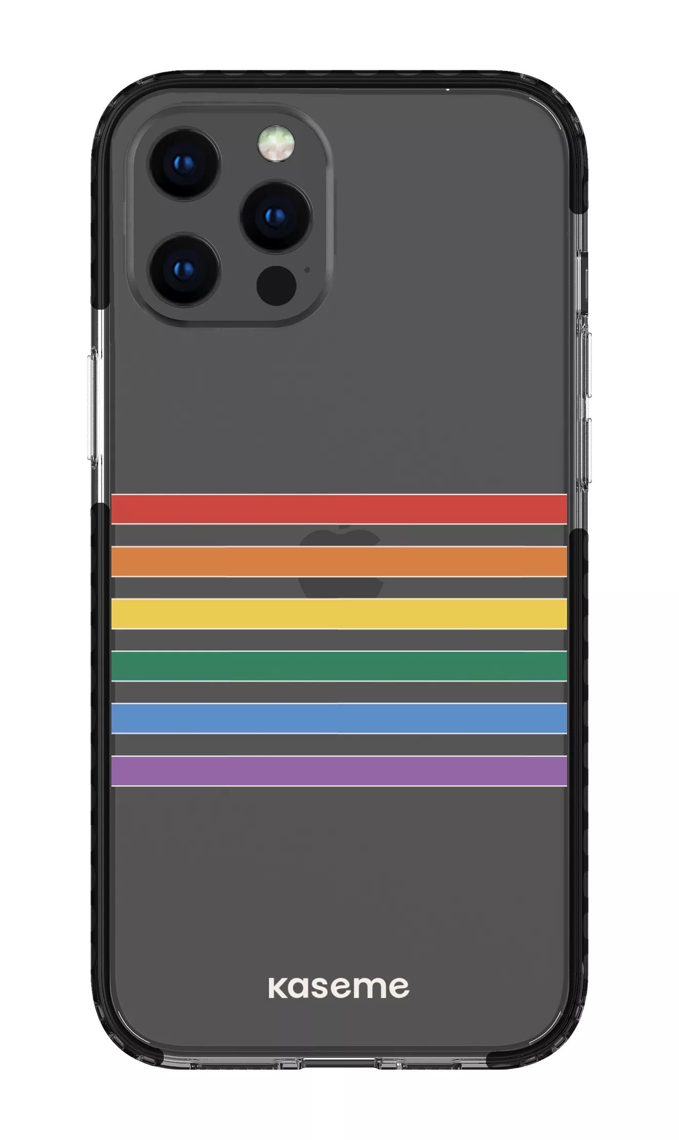 iPhone 12 Pro Max Clear Case - Black Out and proud Clear Case -