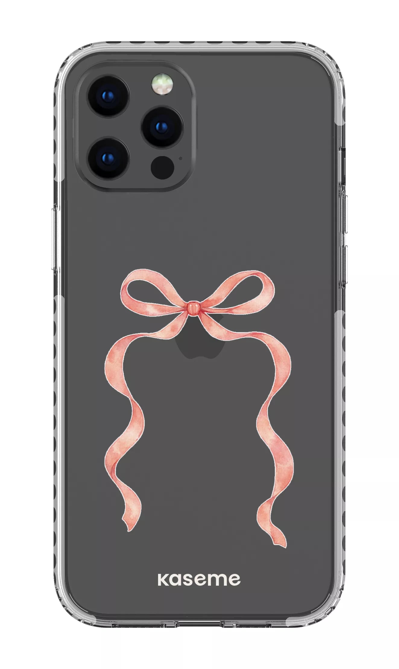 iPhone 12 Pro Max Clear Case - White Celeste Clear Case -