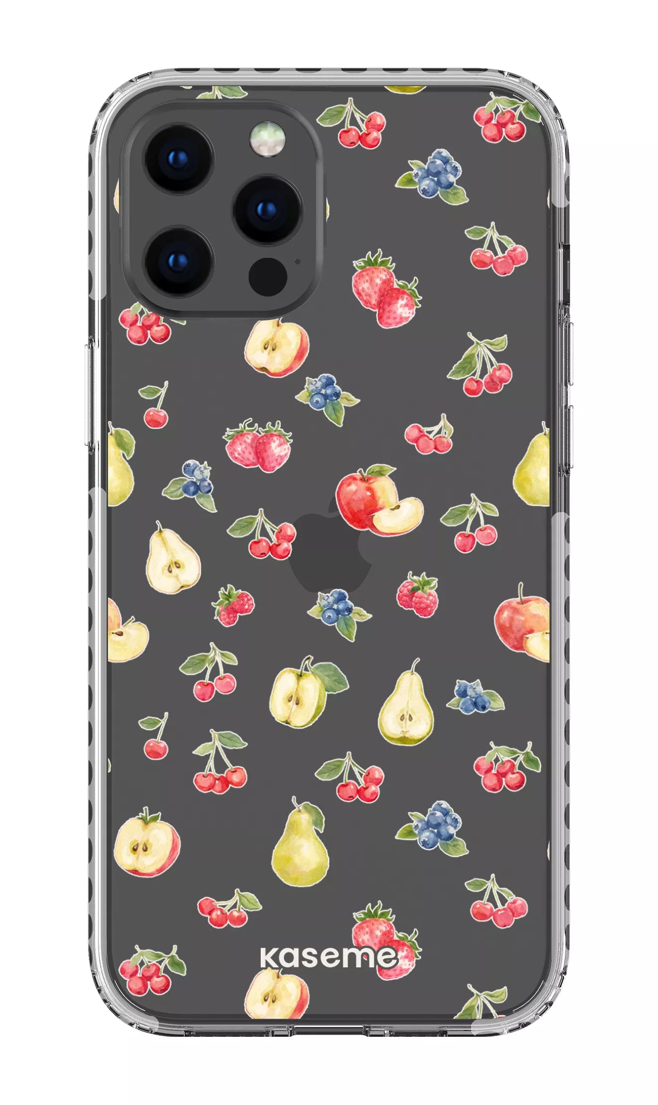 iPhone 12 Pro Max Clear Case - White Clara Clear Case -