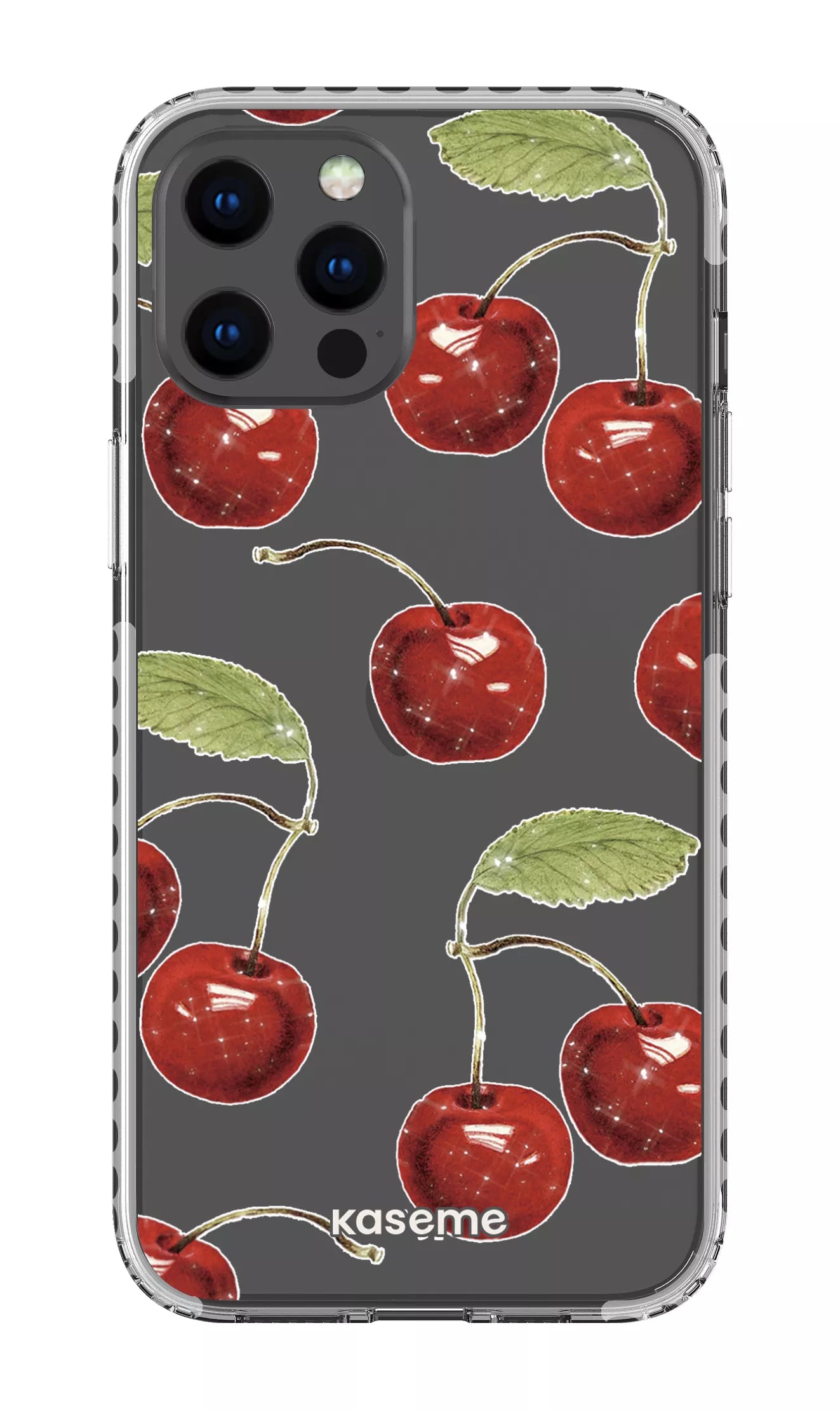 iPhone 12 Pro Max Clear Case - White Juicy Clear Case -