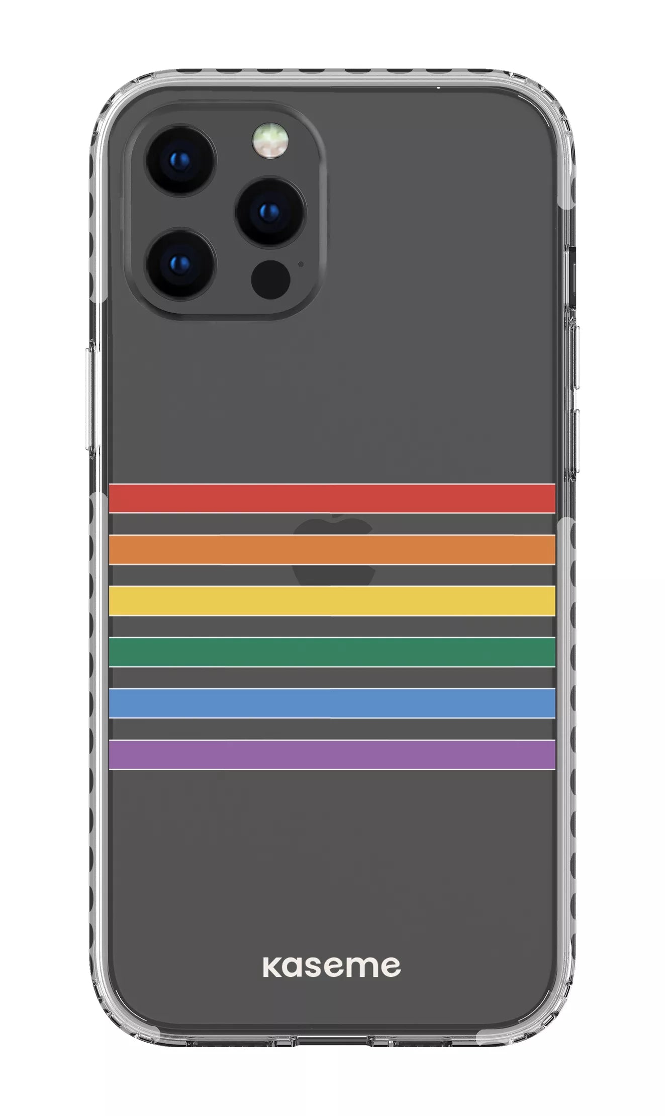 iPhone 12 Pro Max Clear Case - White Out and proud Clear Case -