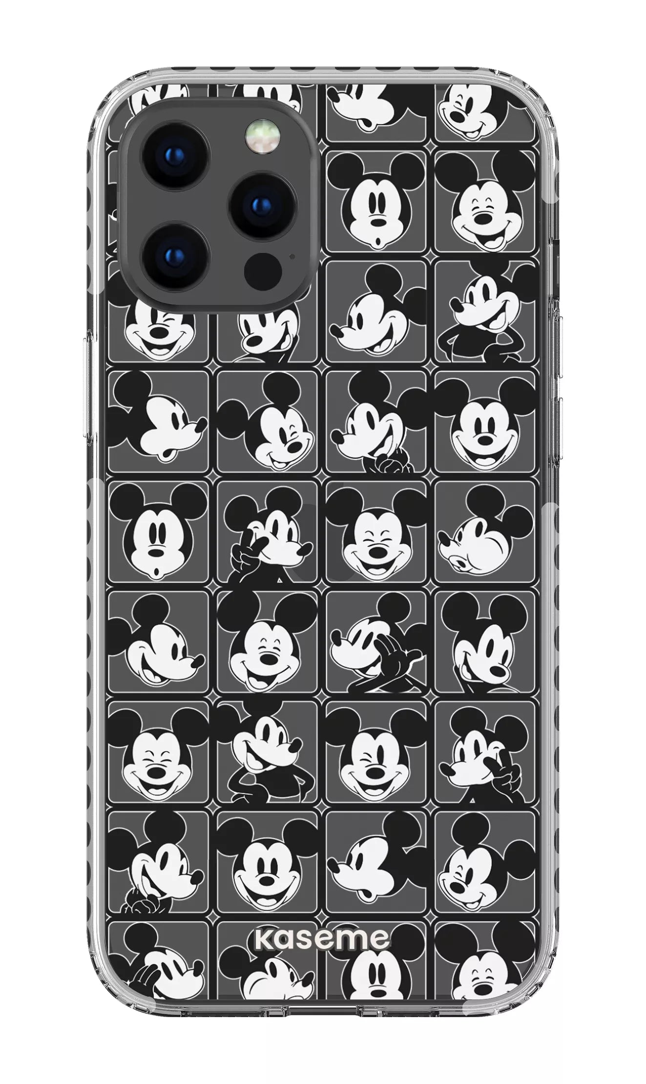 iPhone 12 Pro Max Clear Case - White Whimsy Clear Case -