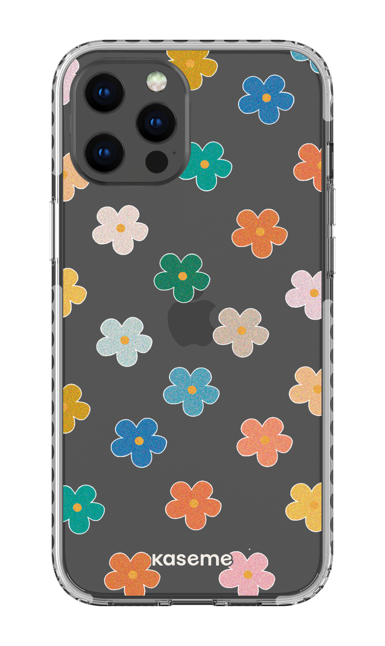 iPhone 12 Pro Max Clear Case - White Woodstock Clear Case -