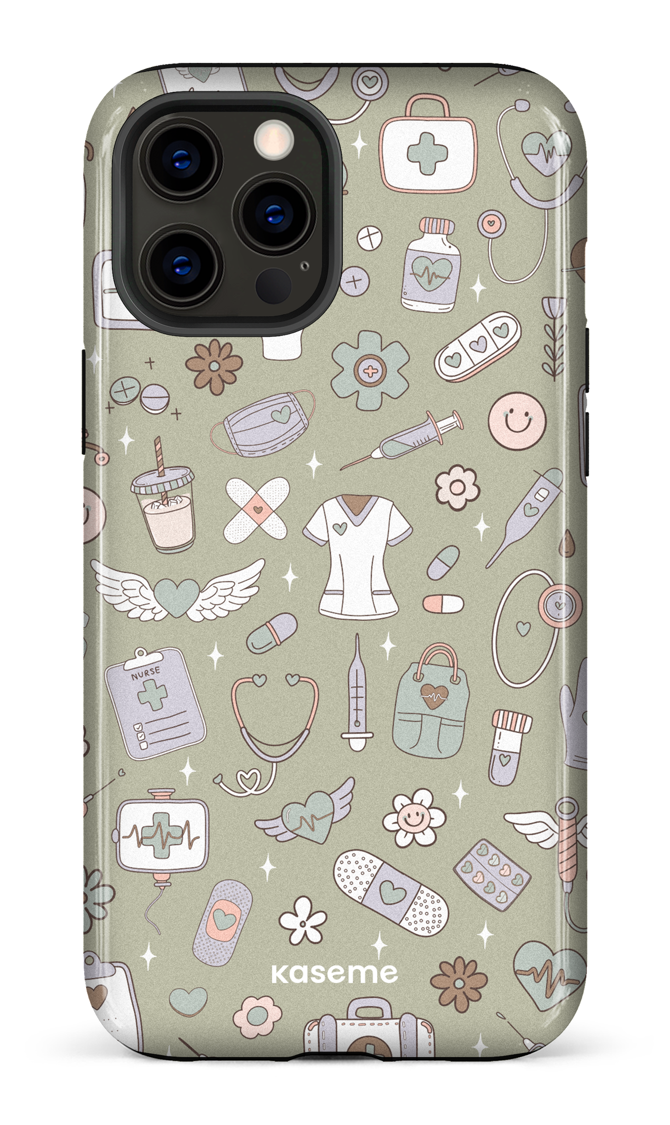 iPhone 12 Pro Max Tough Code Green -