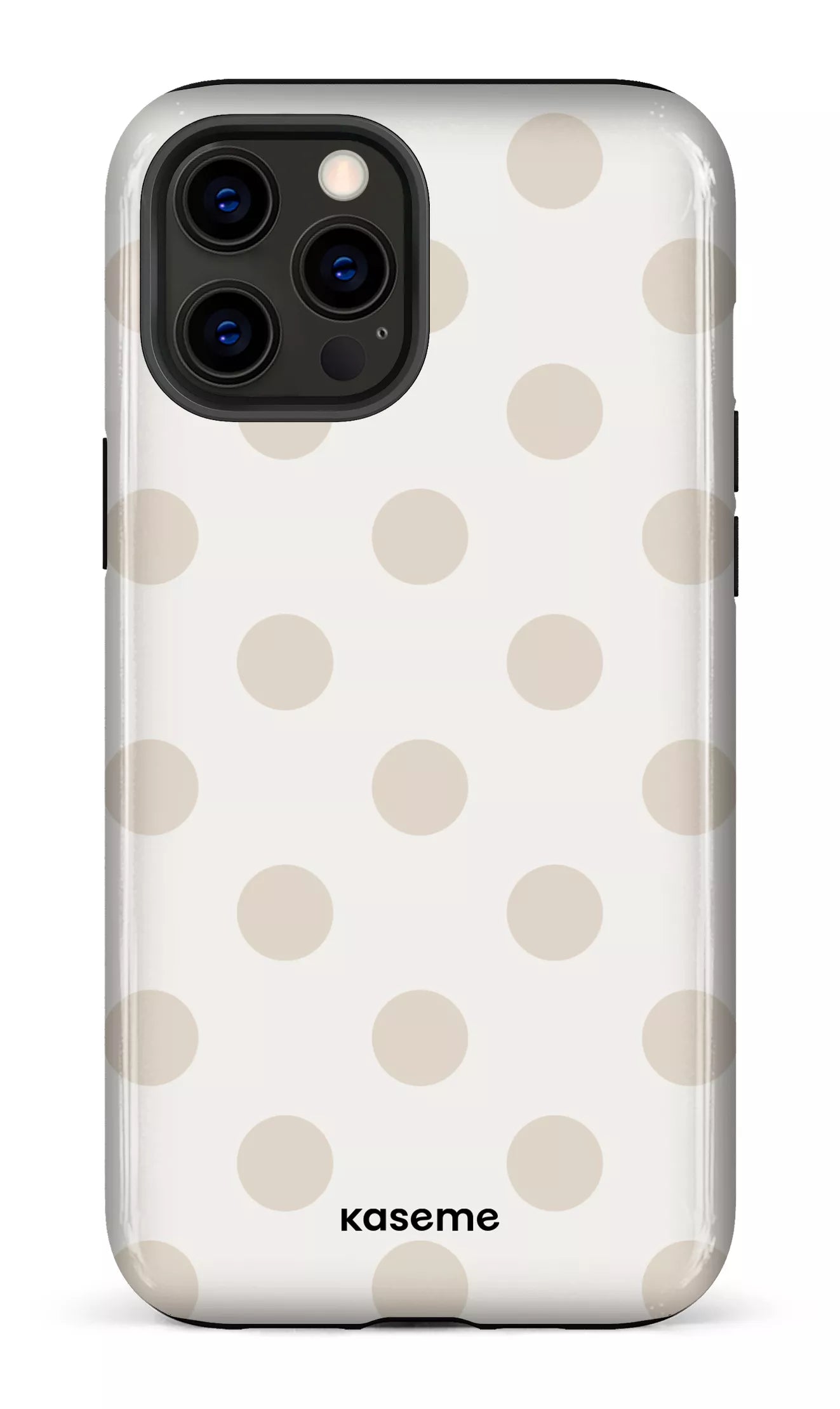 iPhone 12 Pro Max Tough Couture Beige & White -