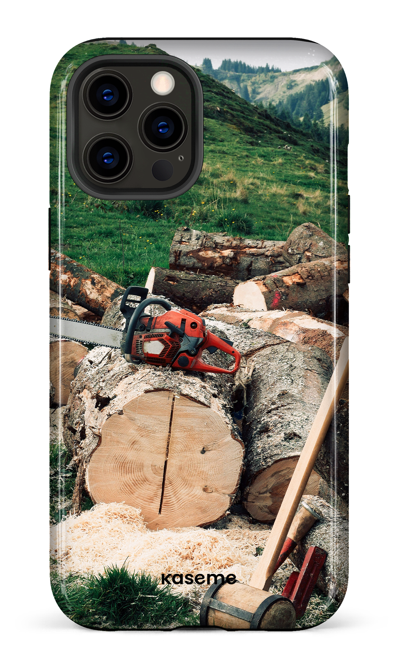iPhone 12 Pro Max Tough Timber Cut -