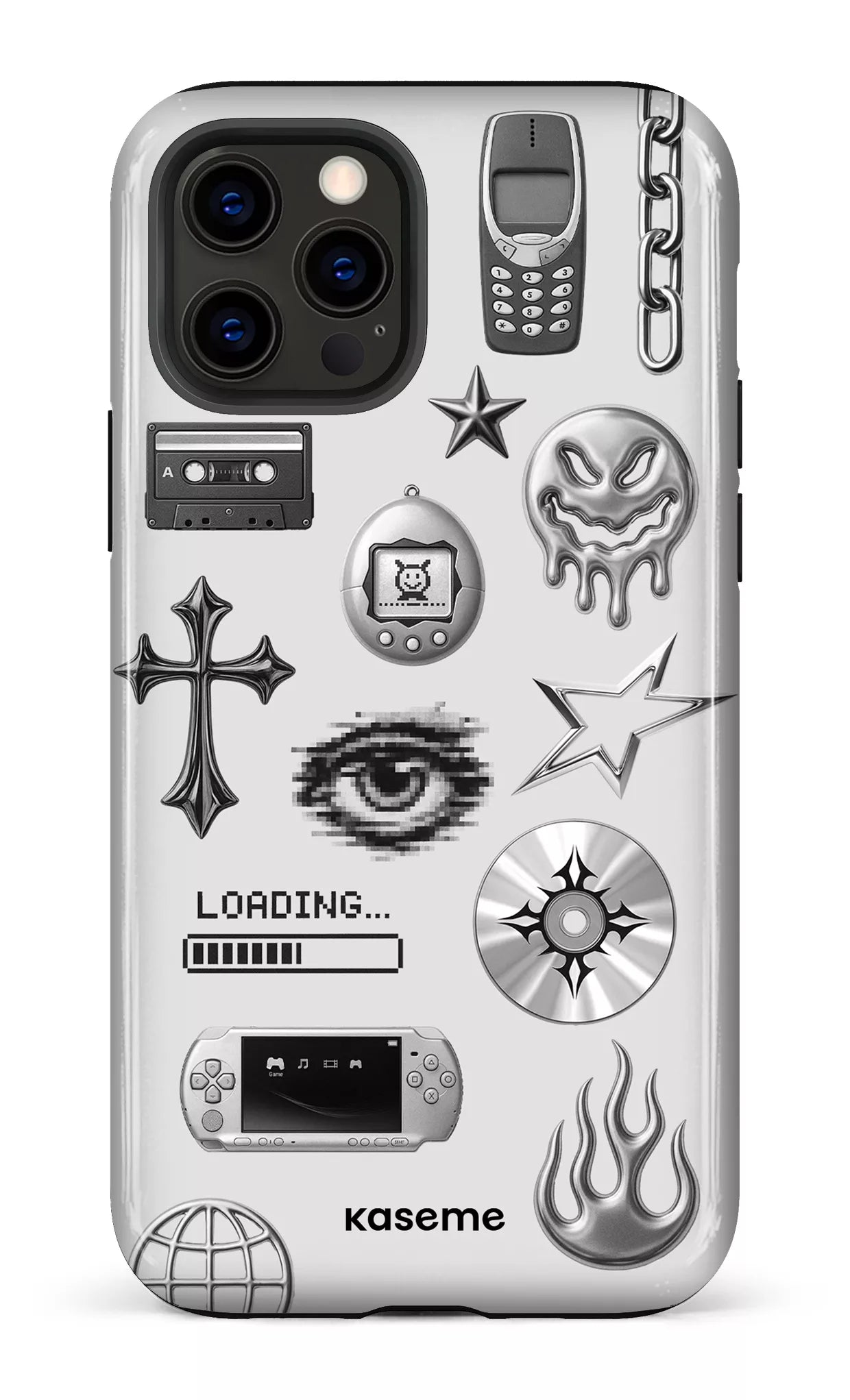 iPhone 12 Pro Tough Chrome -