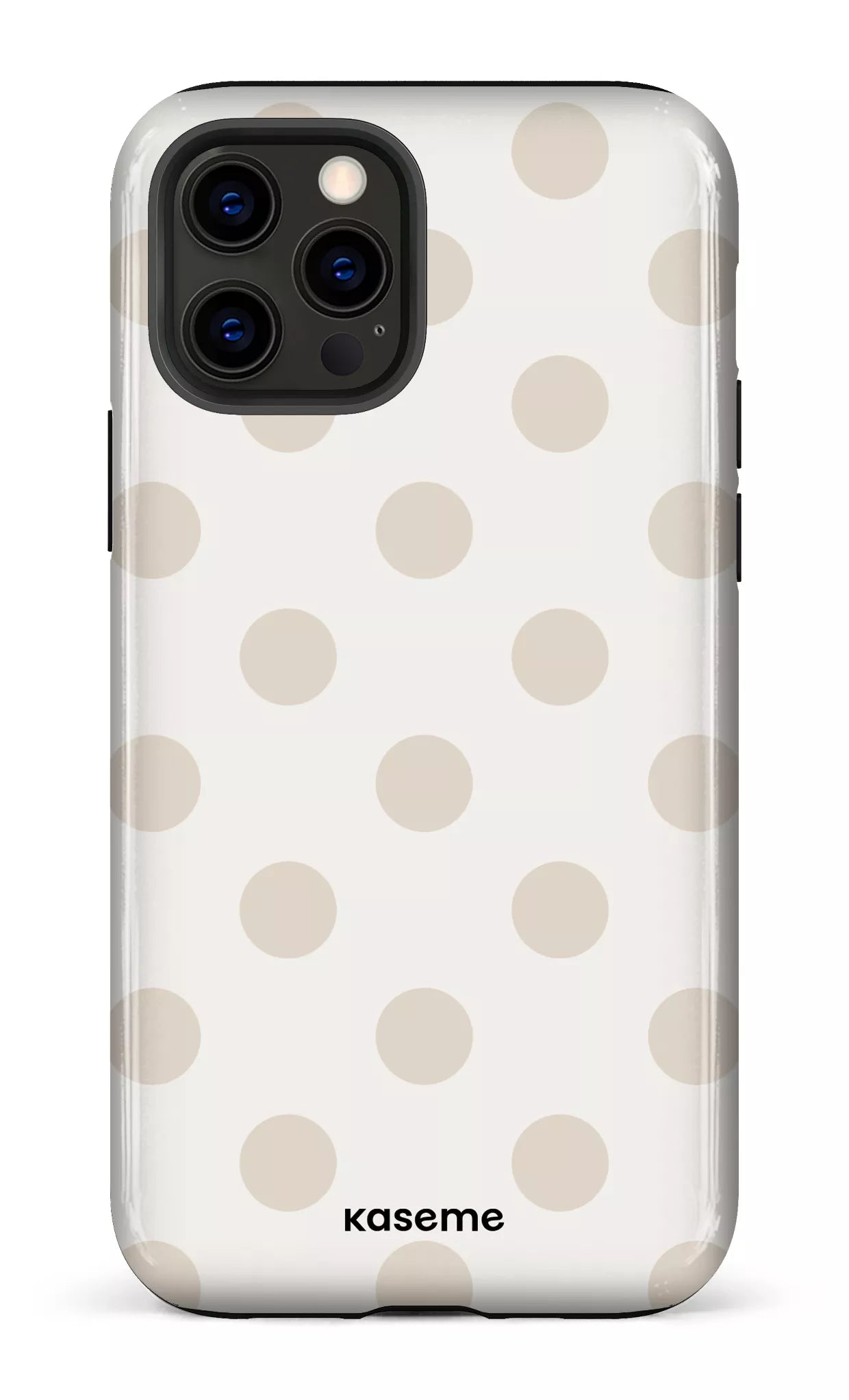 iPhone 12 Pro Tough Couture Beige & White -