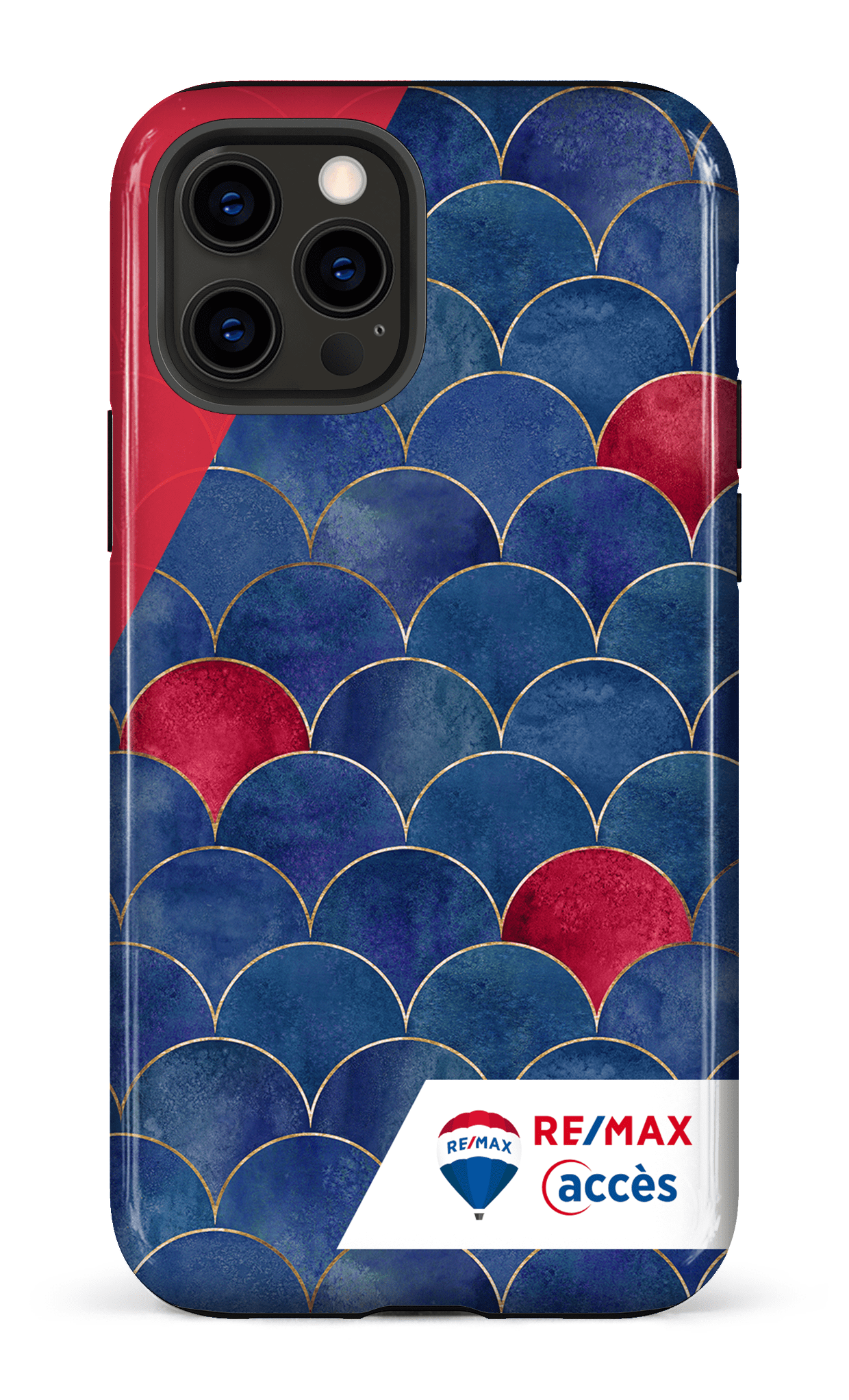 iPhone 12 Pro Tough Écailles bicolores -