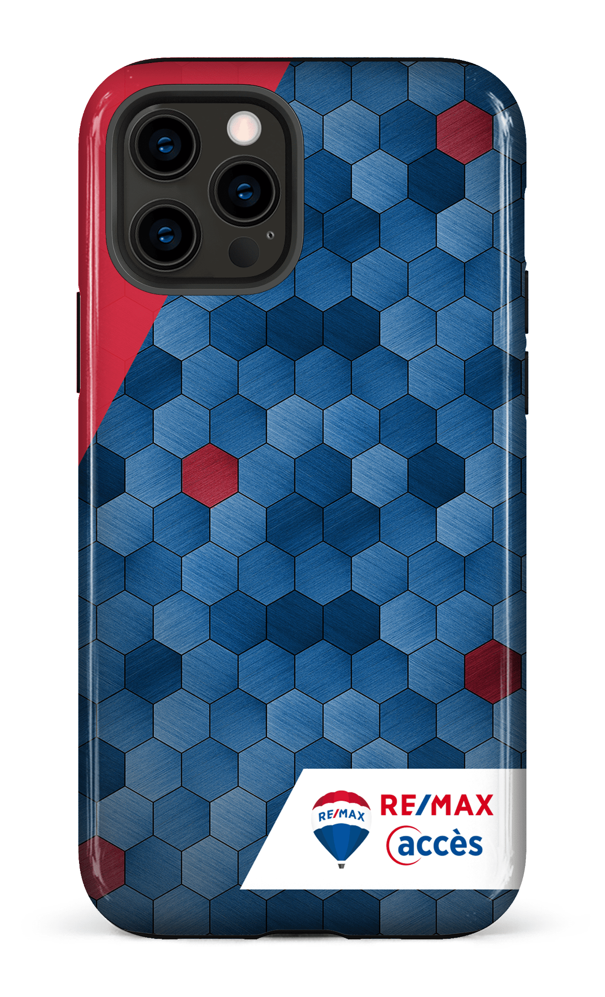 iPhone 12 Pro Tough Exagones texturés -