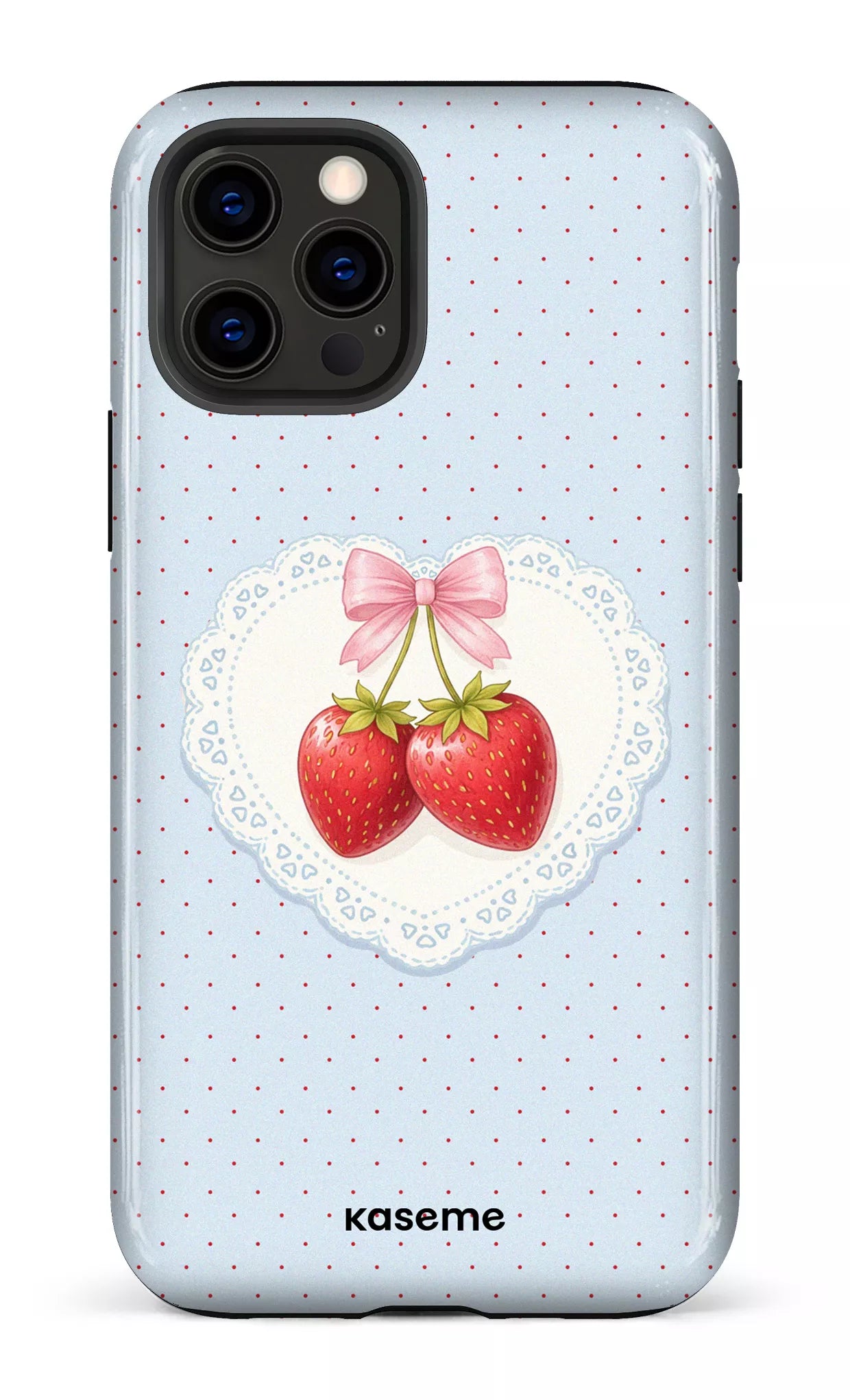 iPhone 12 Pro Tough Fresa Lace Blue -