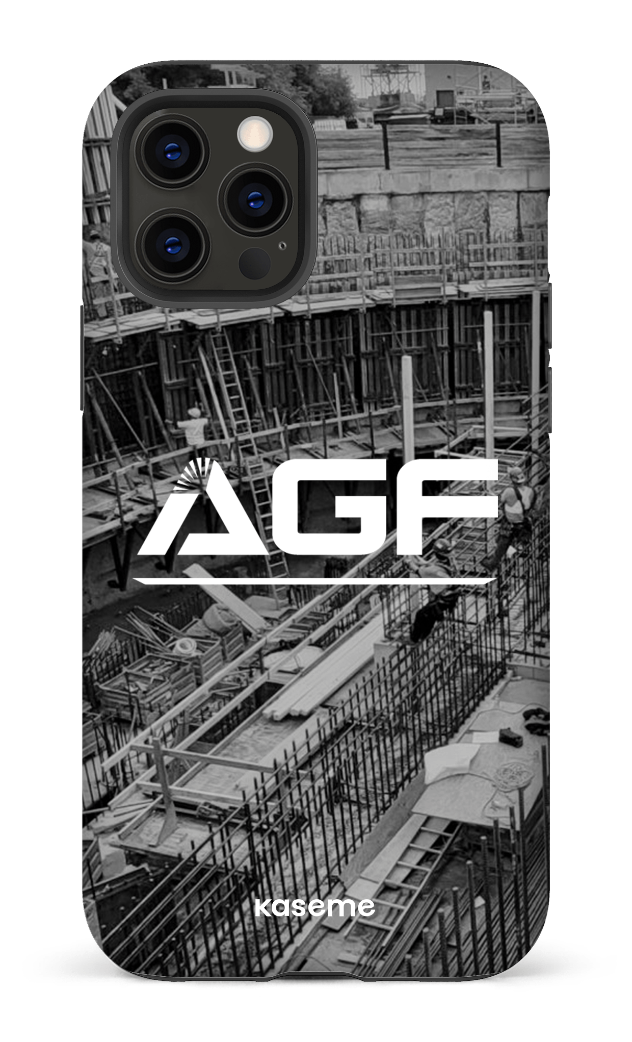 iPhone 12 Pro Tough Matte AGF Chantier -