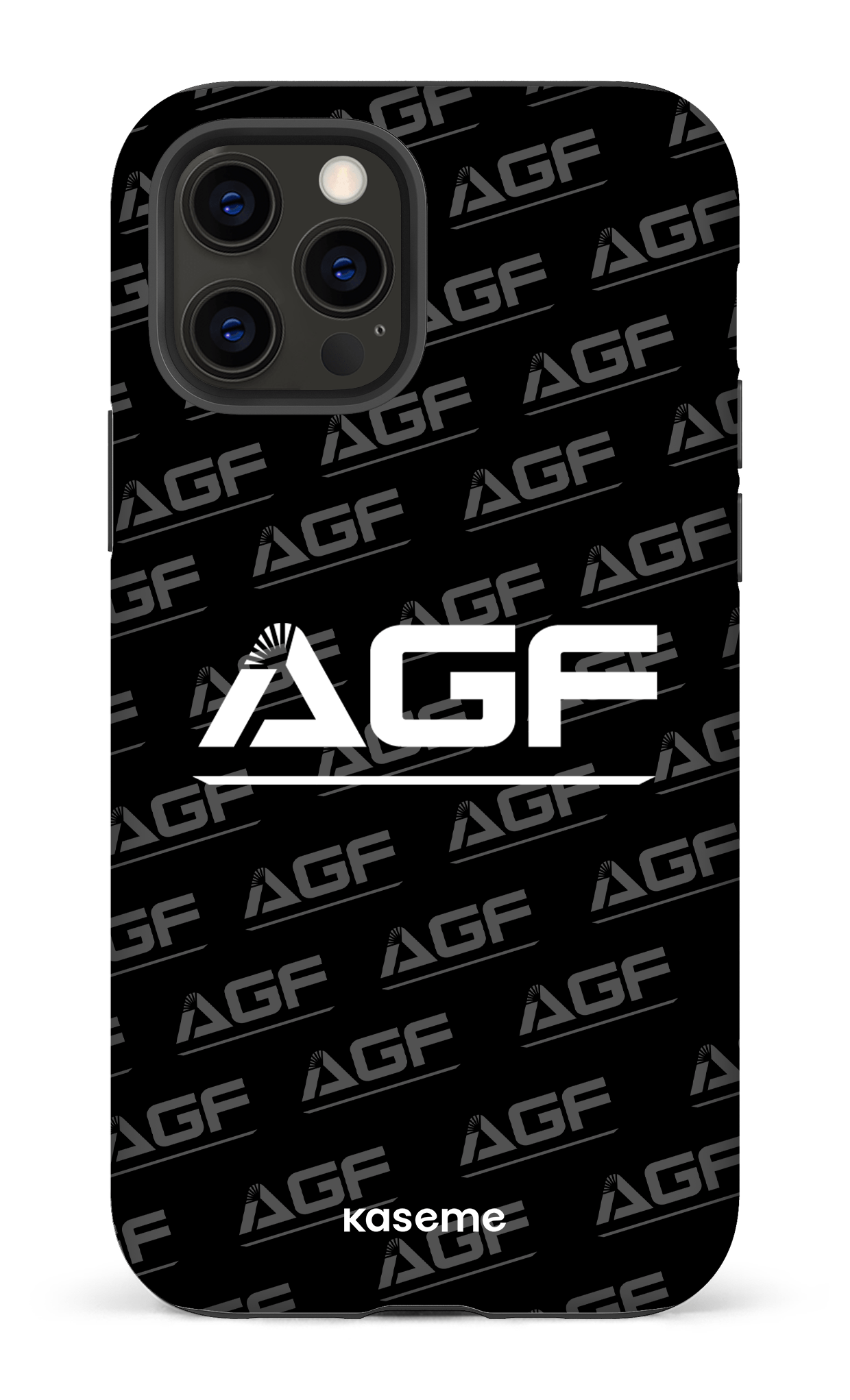 iPhone 12 Pro Tough Matte AGF Noir -