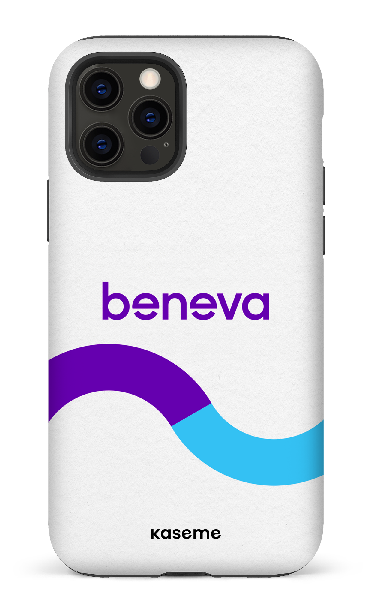 iPhone 12 Pro Tough Matte Beneva Bleu -