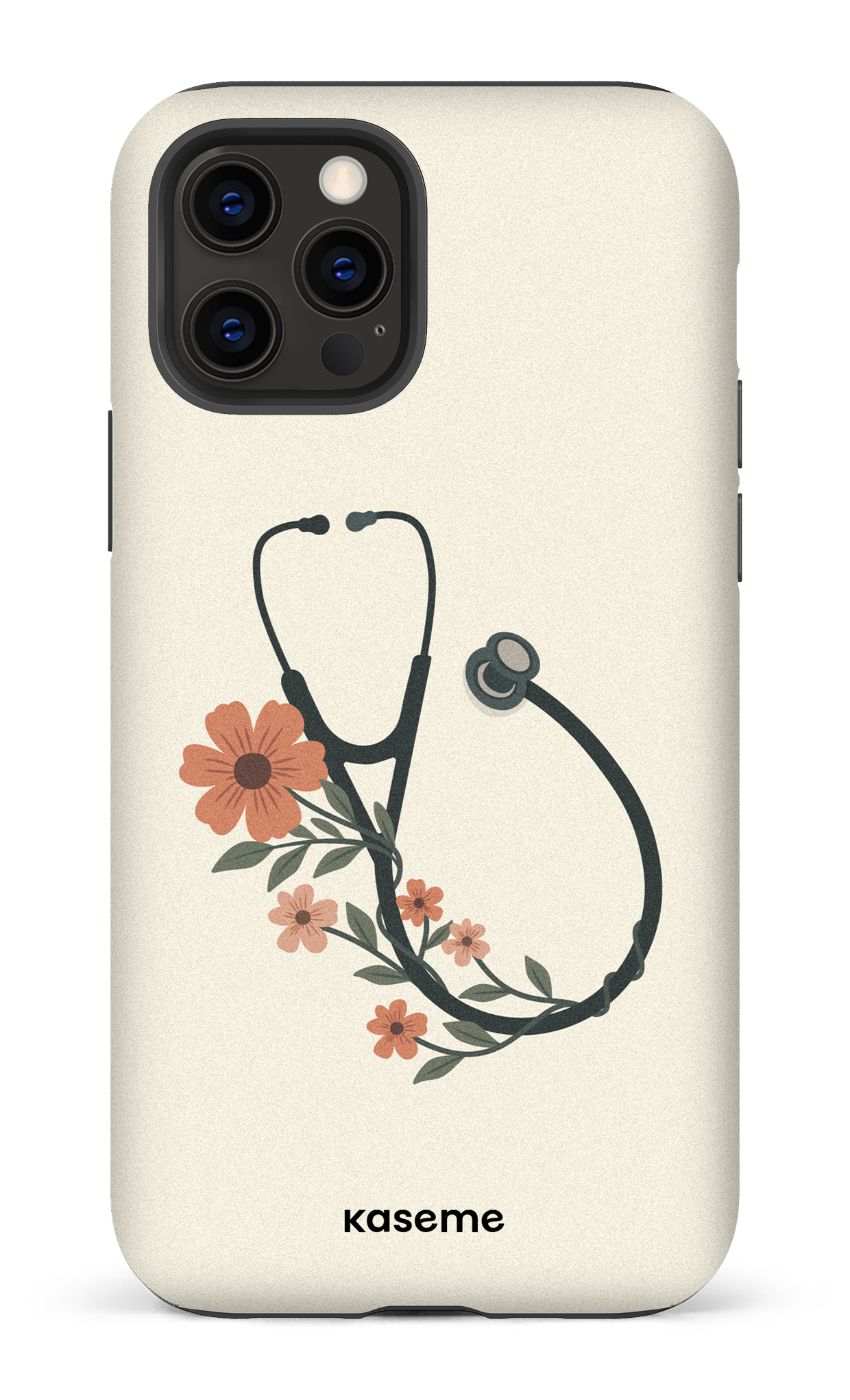 iPhone 12 Pro Tough Matte Blossom Beat Beige -