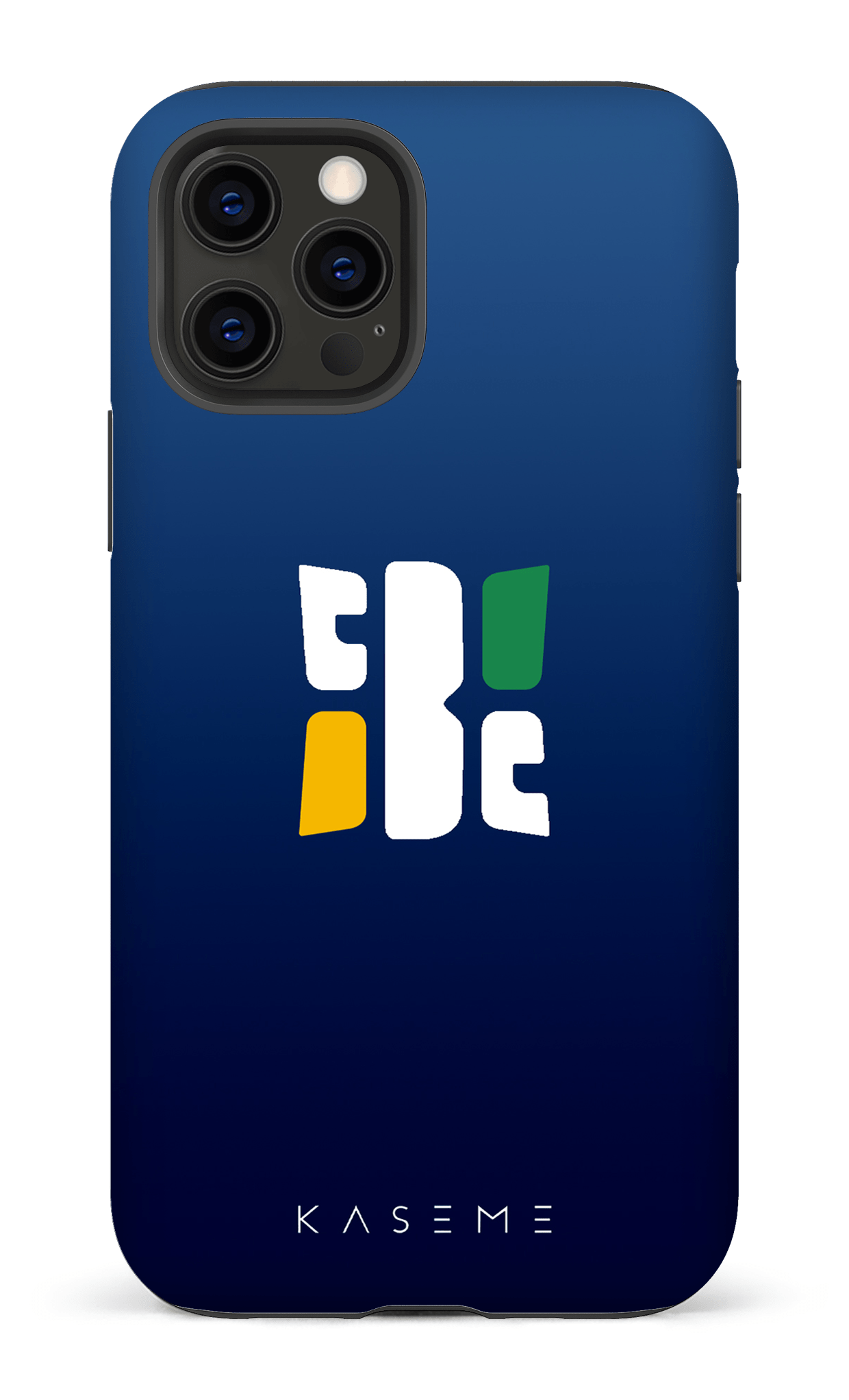 iPhone 12 Pro Tough Matte Cégep de Baie-Comeau Bleu -