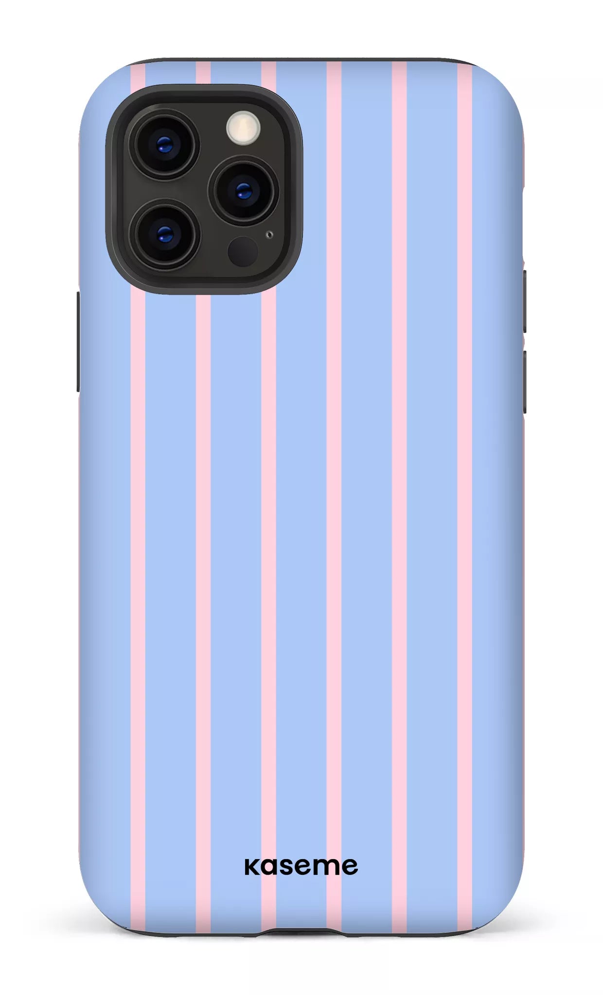 iPhone 12 Pro Tough Matte Dolce Striscia Blue -
