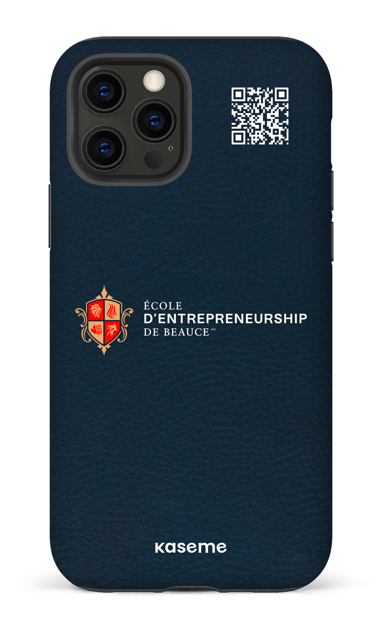 iPhone 12 Pro Tough Matte EEB Bleu QR -